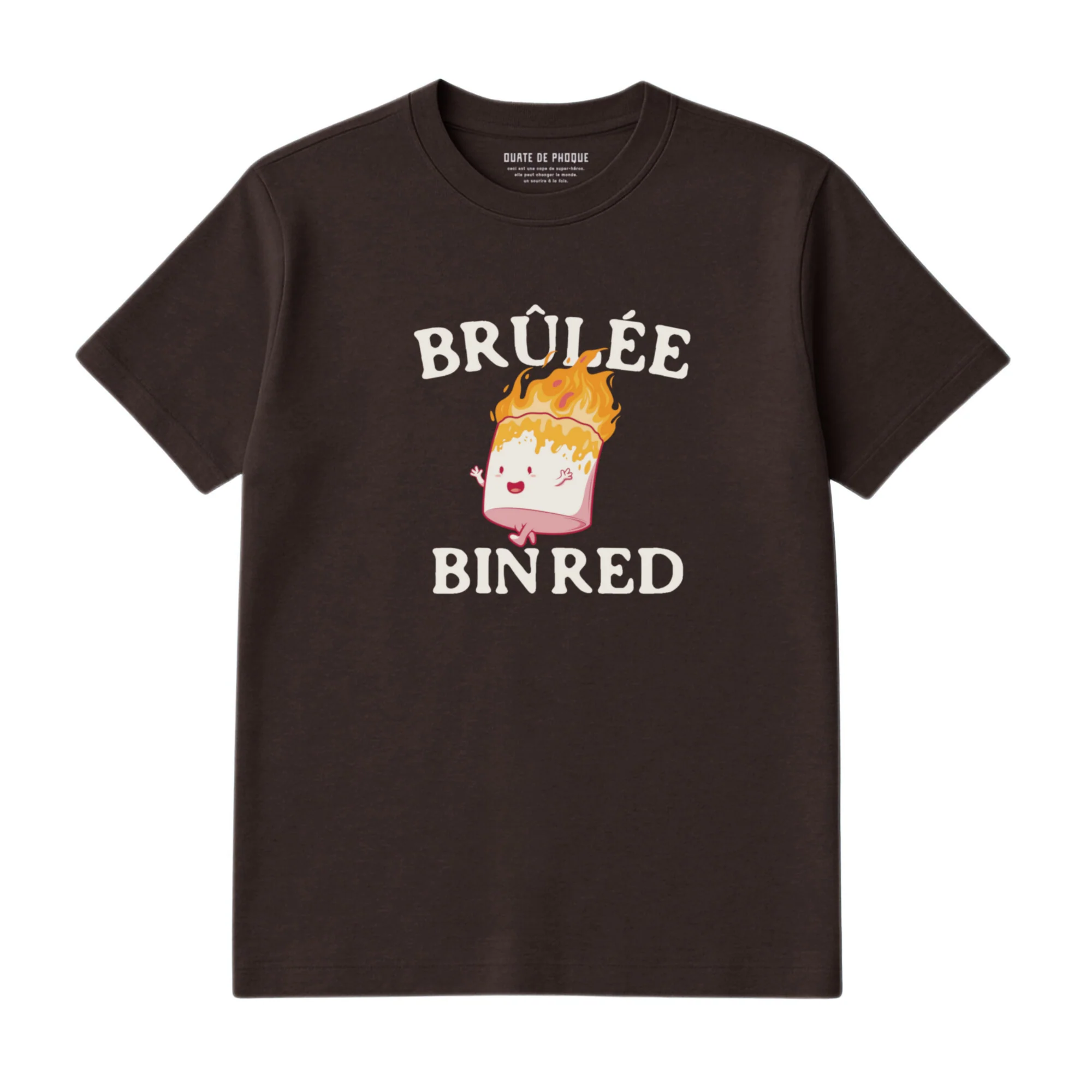 T-Shirt Brûlée Bin Red - Image 3