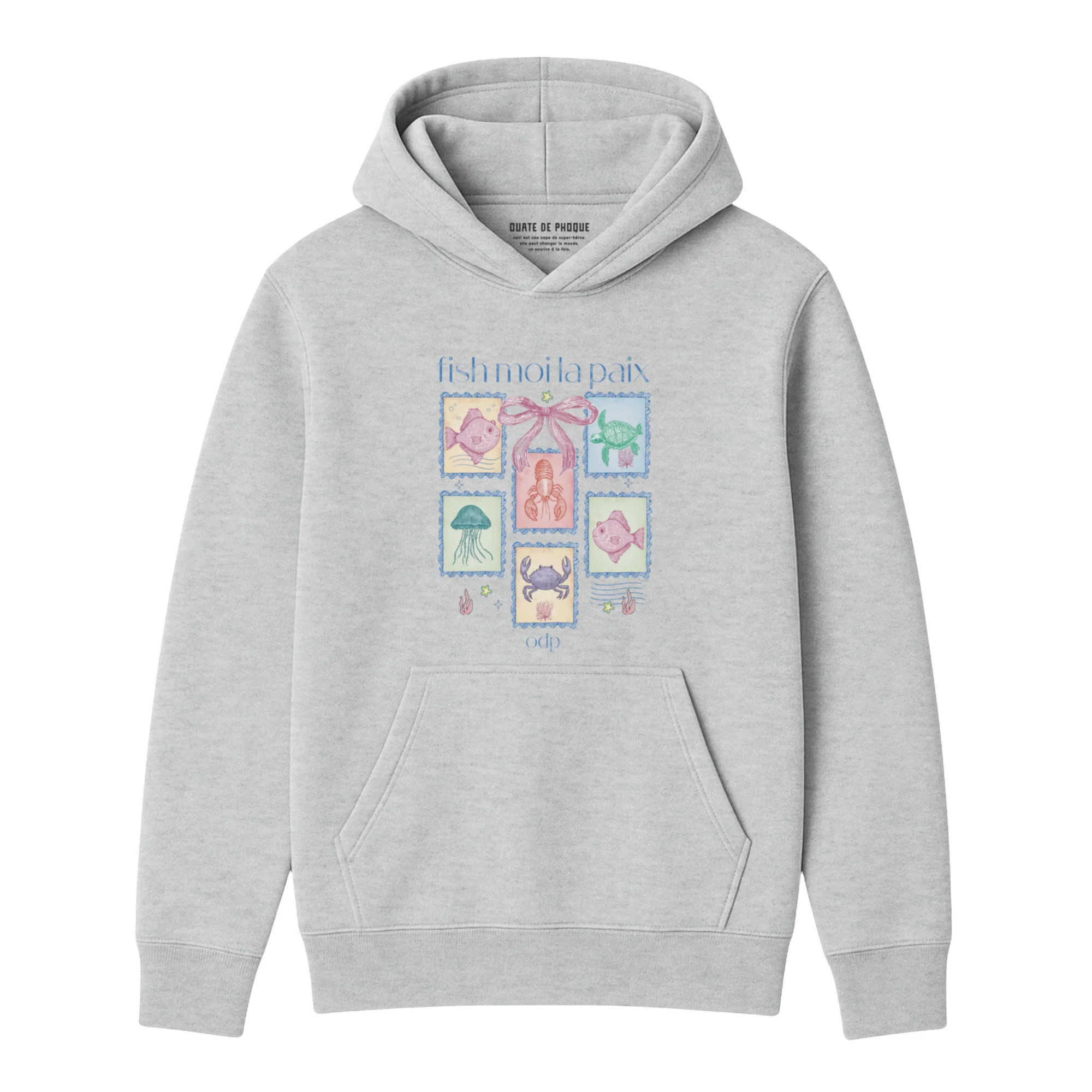 Hoodie Fish Moi La Paix