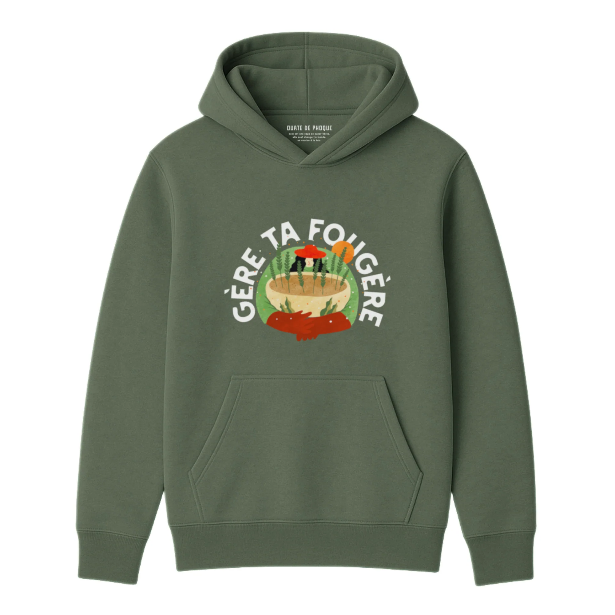 Hoodie Gère Ta Fougère - Image 2