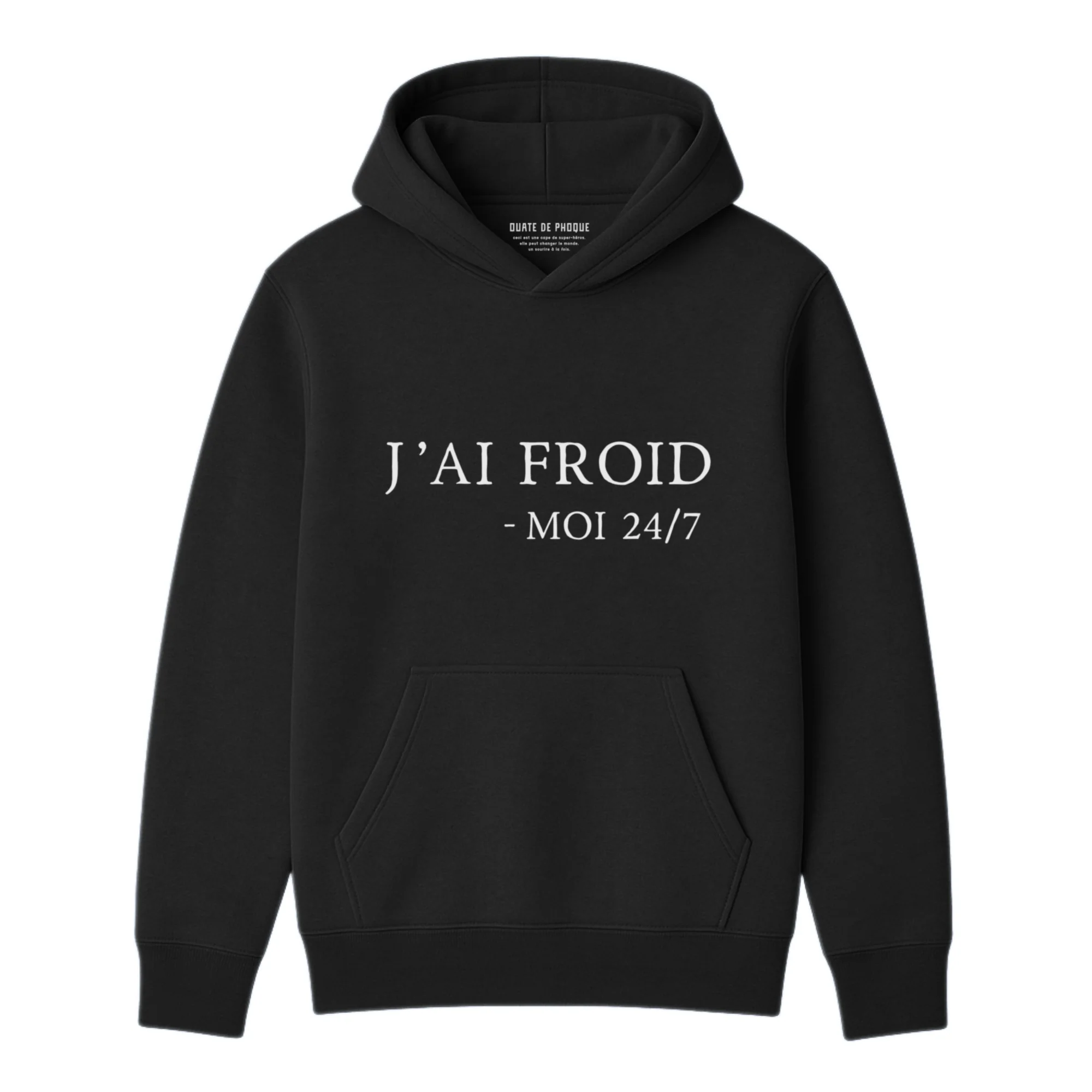 Hoodie J'ai Froid - Image 2