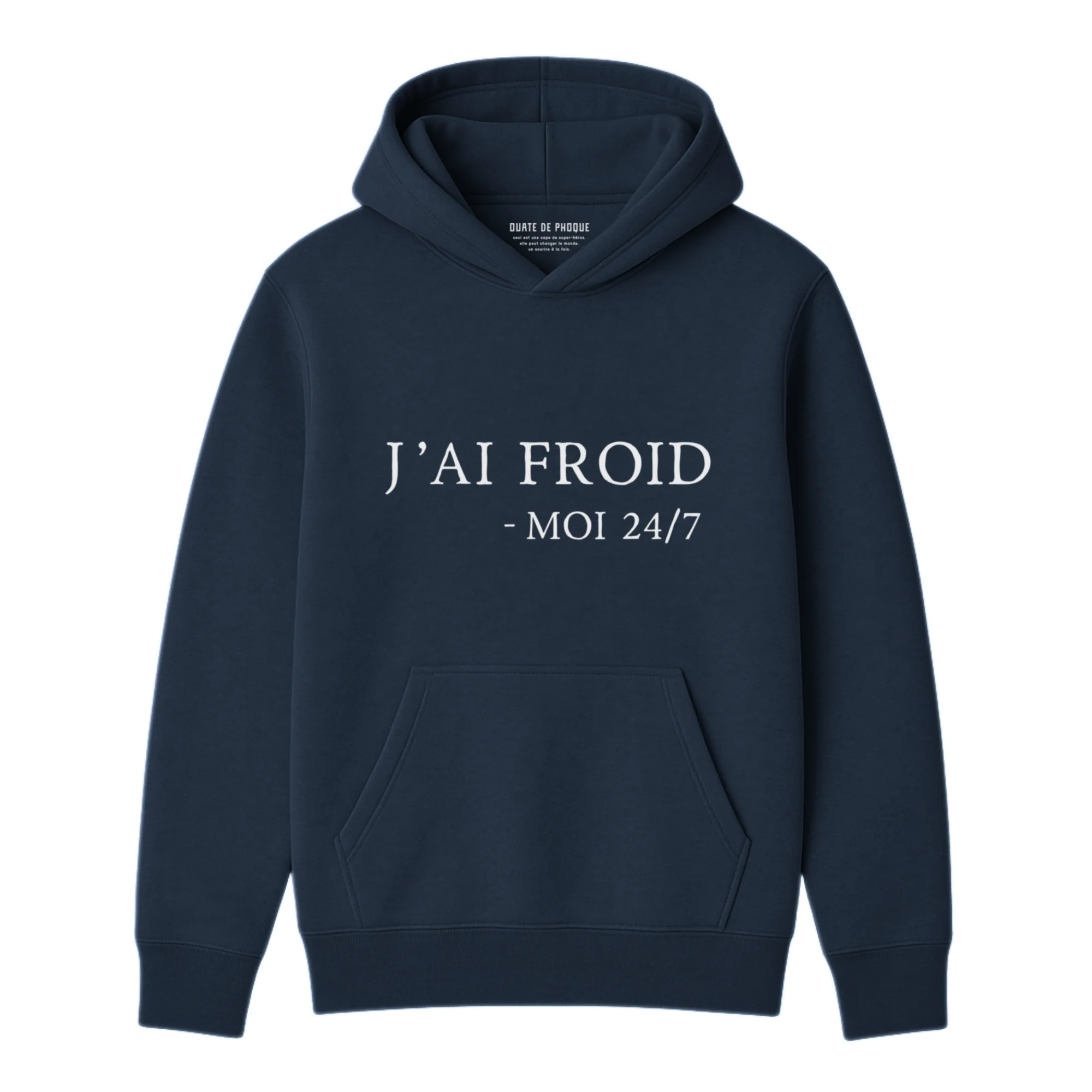 Hoodie J'ai Froid - Image 3