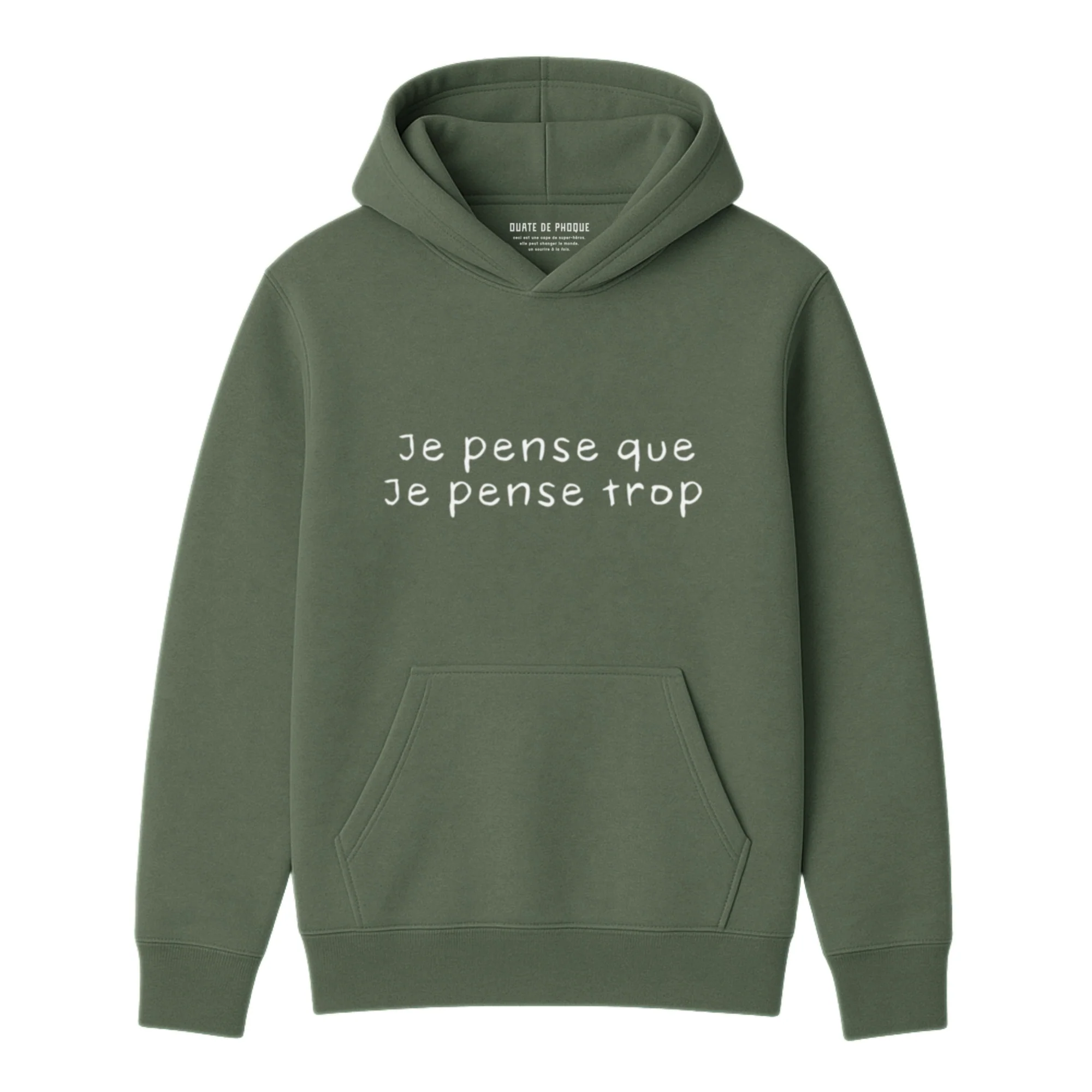 Hoodie Pense Trop - Image 3