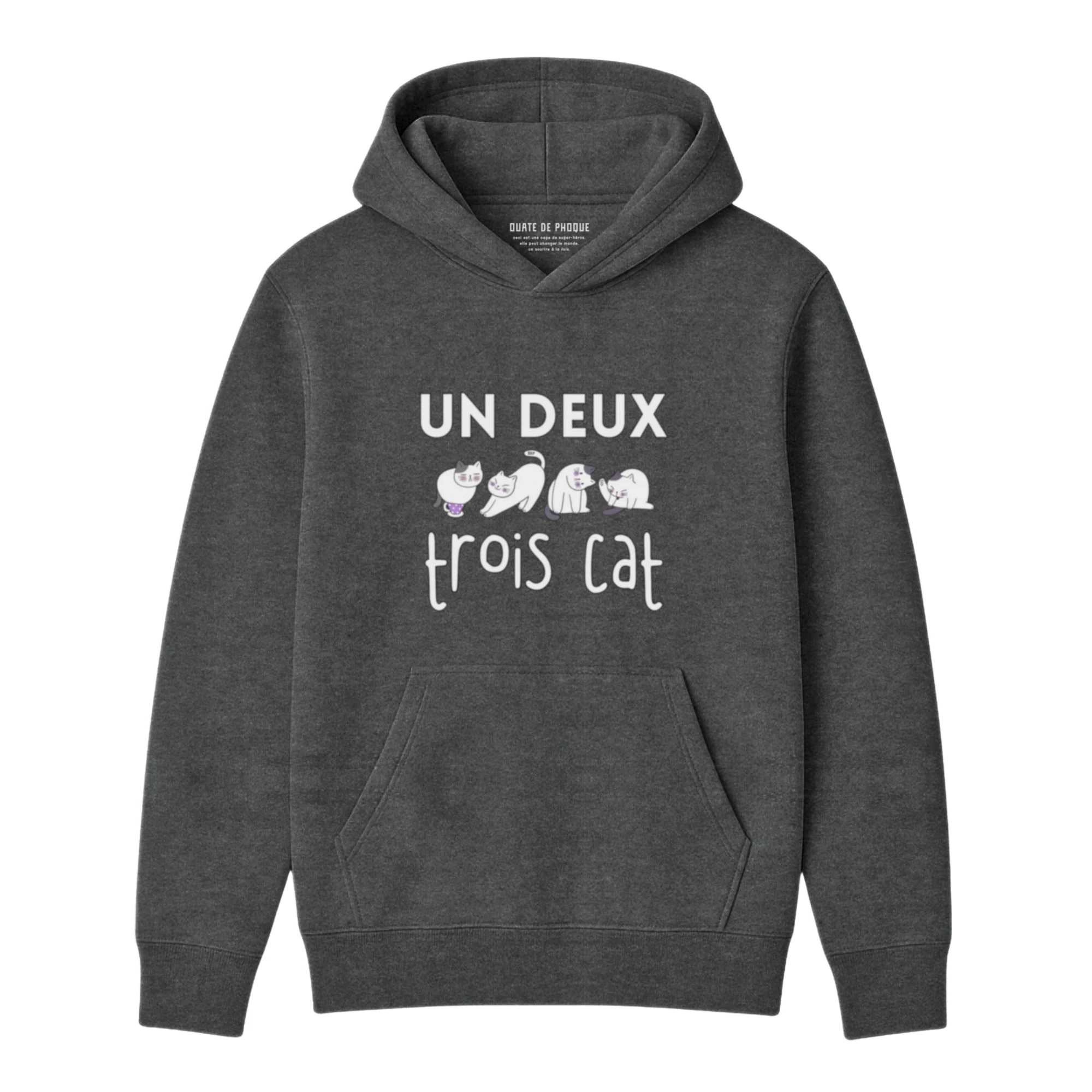 Hoodie Trois Cat - Image 2