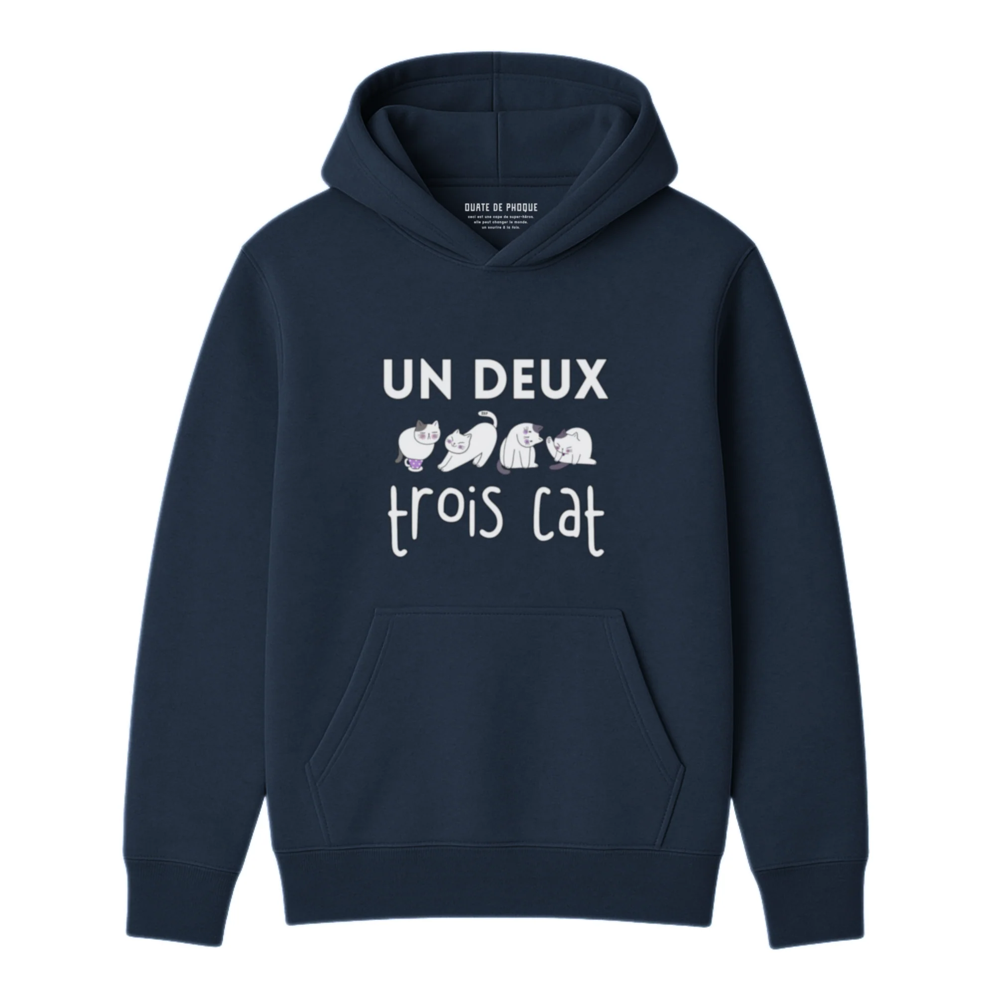 Hoodie Trois Cat - Image 3