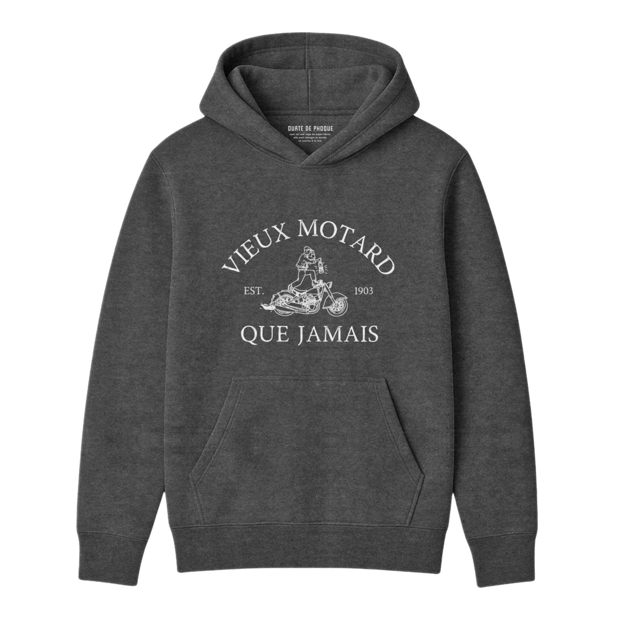 Hoodie Vieux Motard