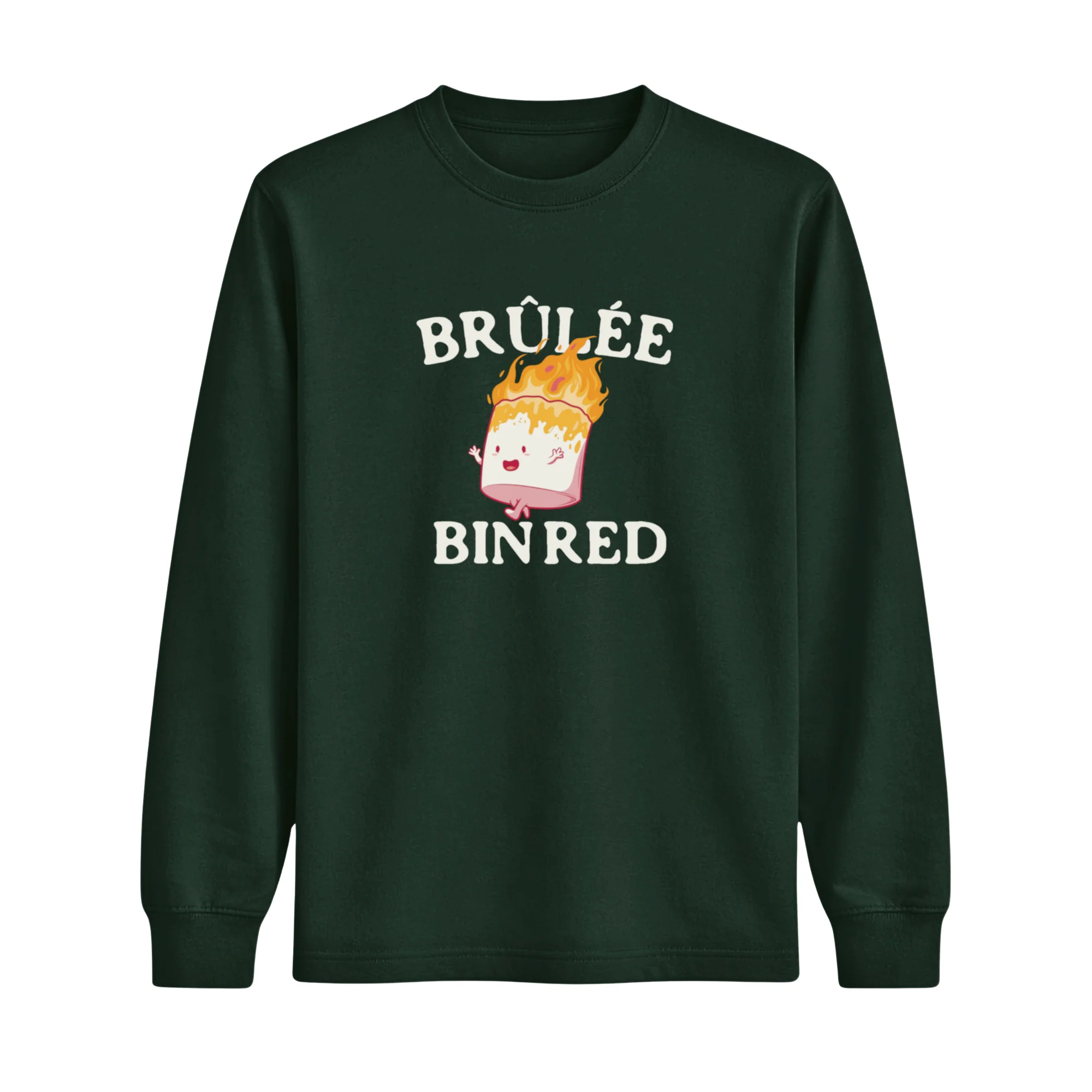 Longsleeve Brûlée Bin Red - Image 2
