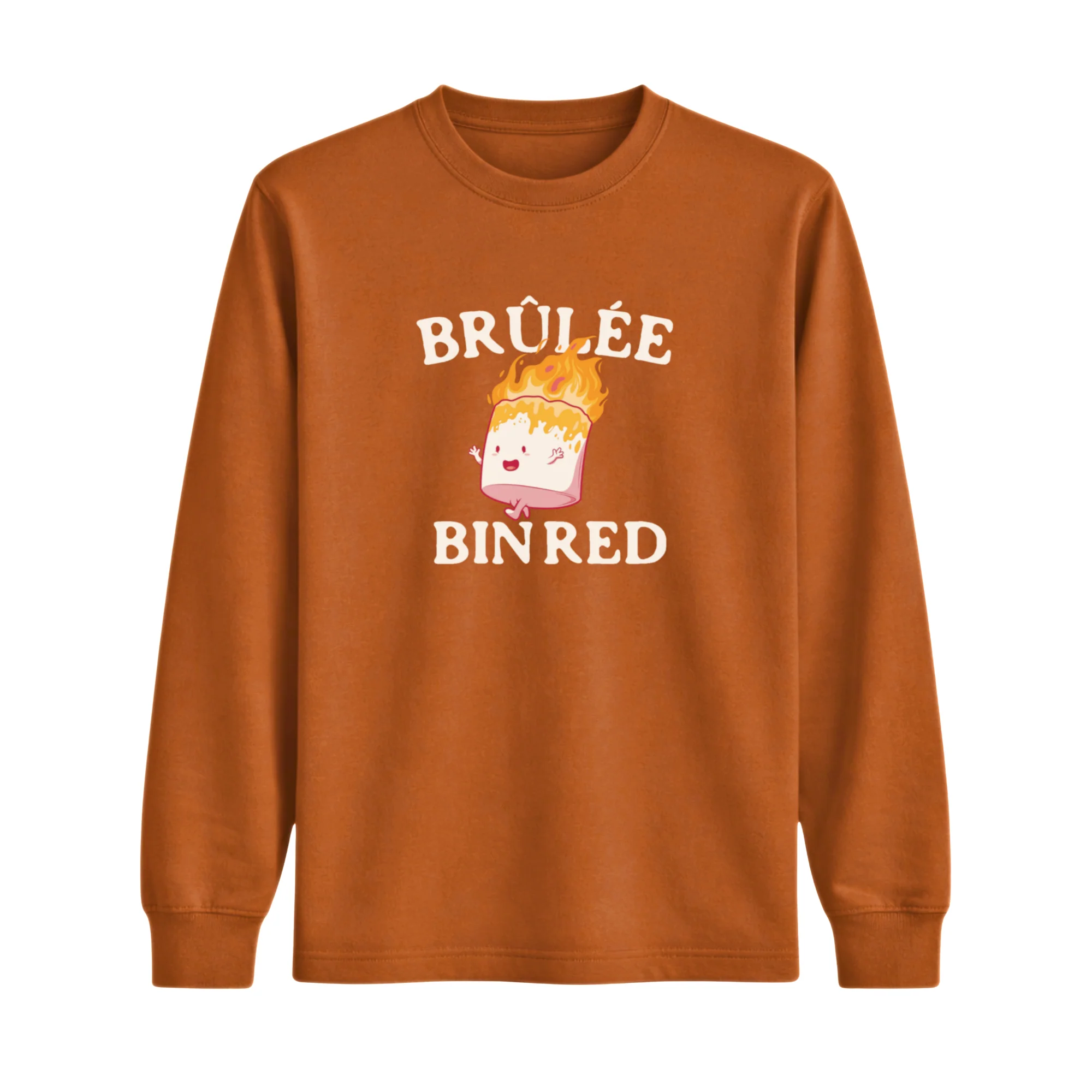 Longsleeve Brûlée Bin Red - Image 3