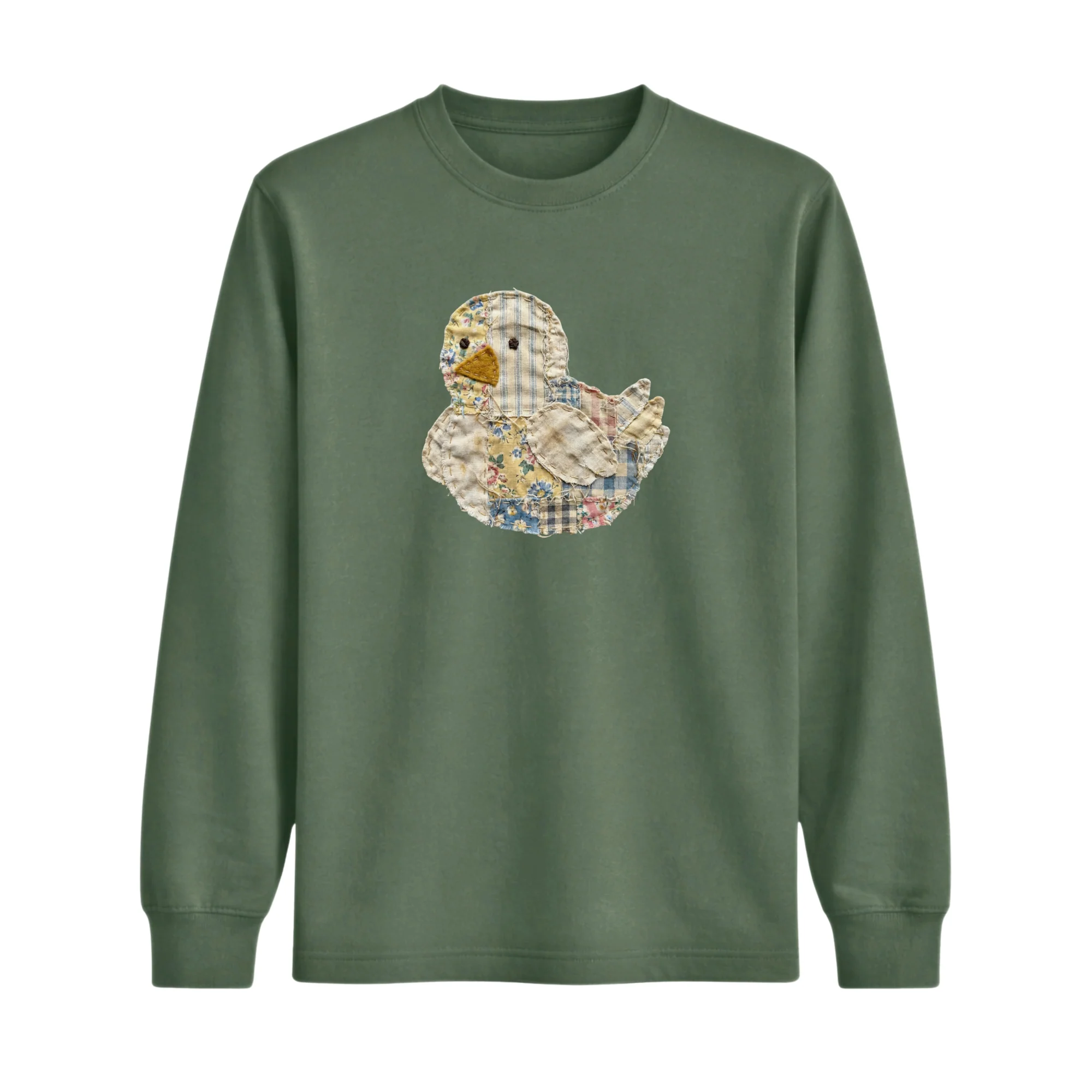 Longsleeve Poussin Effet Patch - Image 3