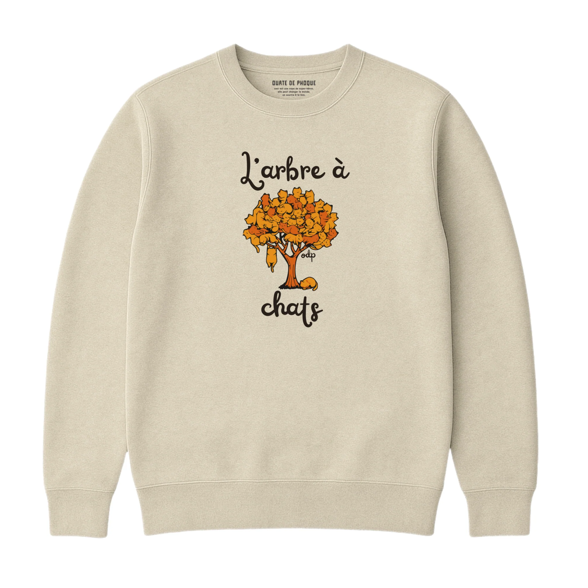 Sweatshirt Arbre À Chats