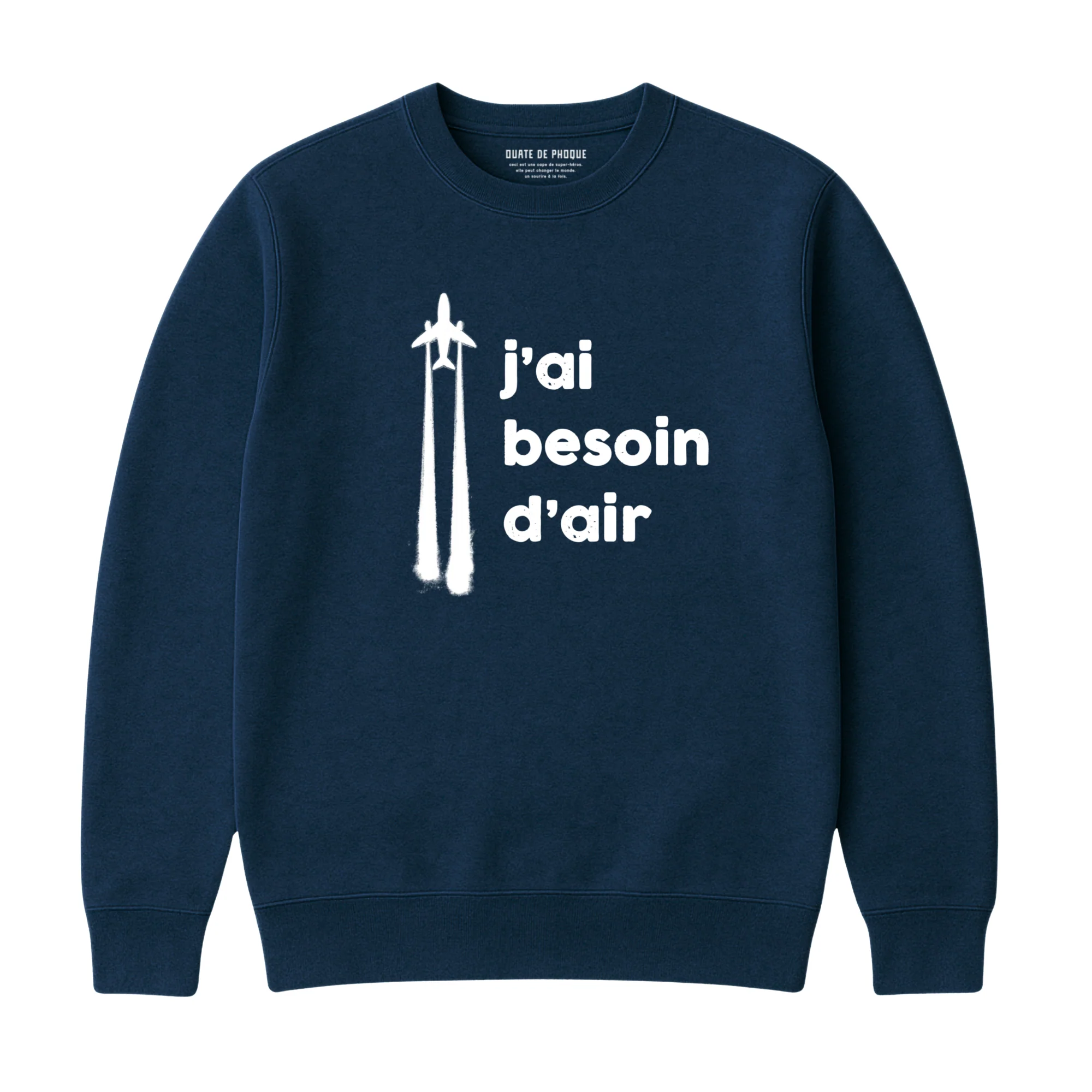 Sweatshirt Besoin D'air - Image 3