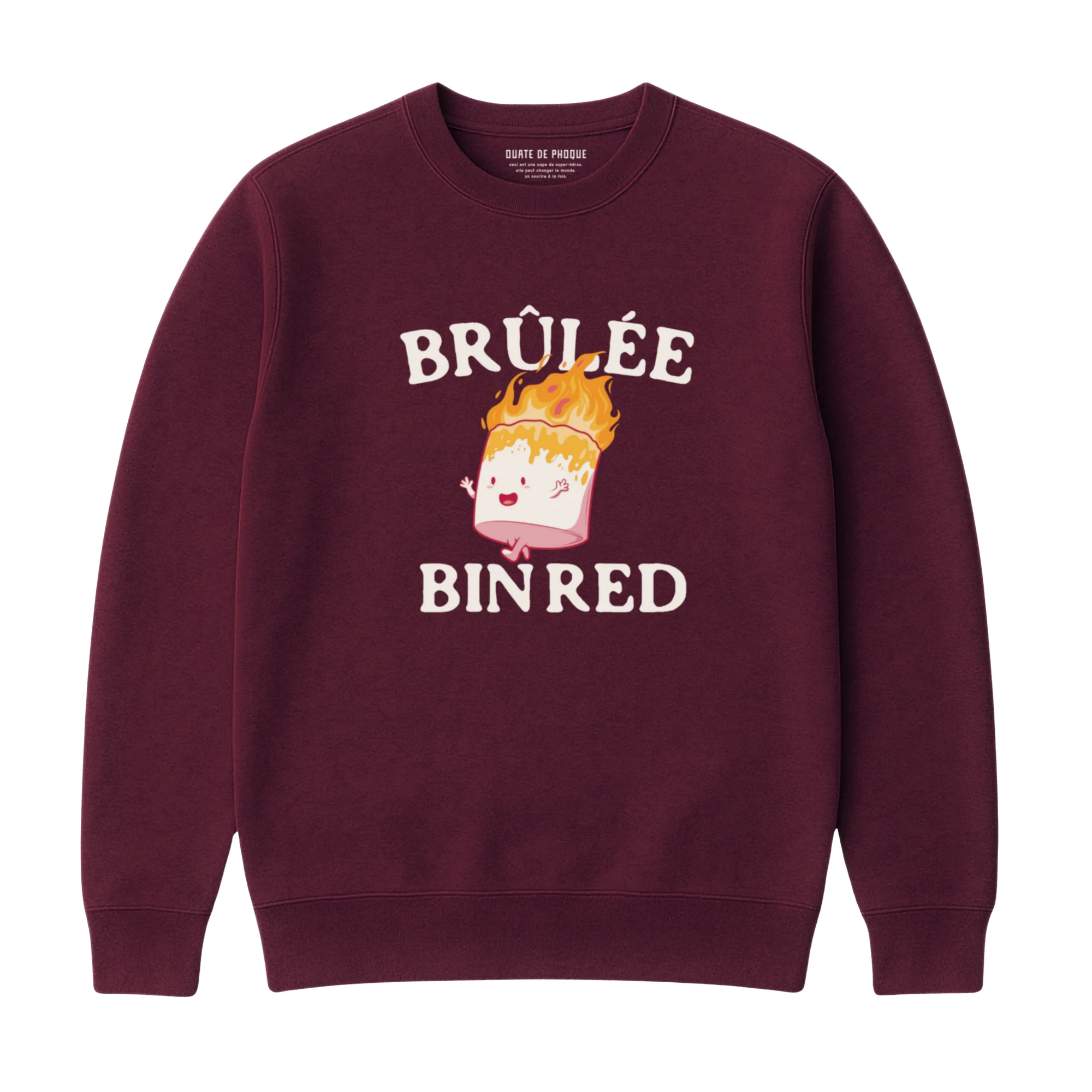Sweatshirt Brûlée Bin Red - Image 3