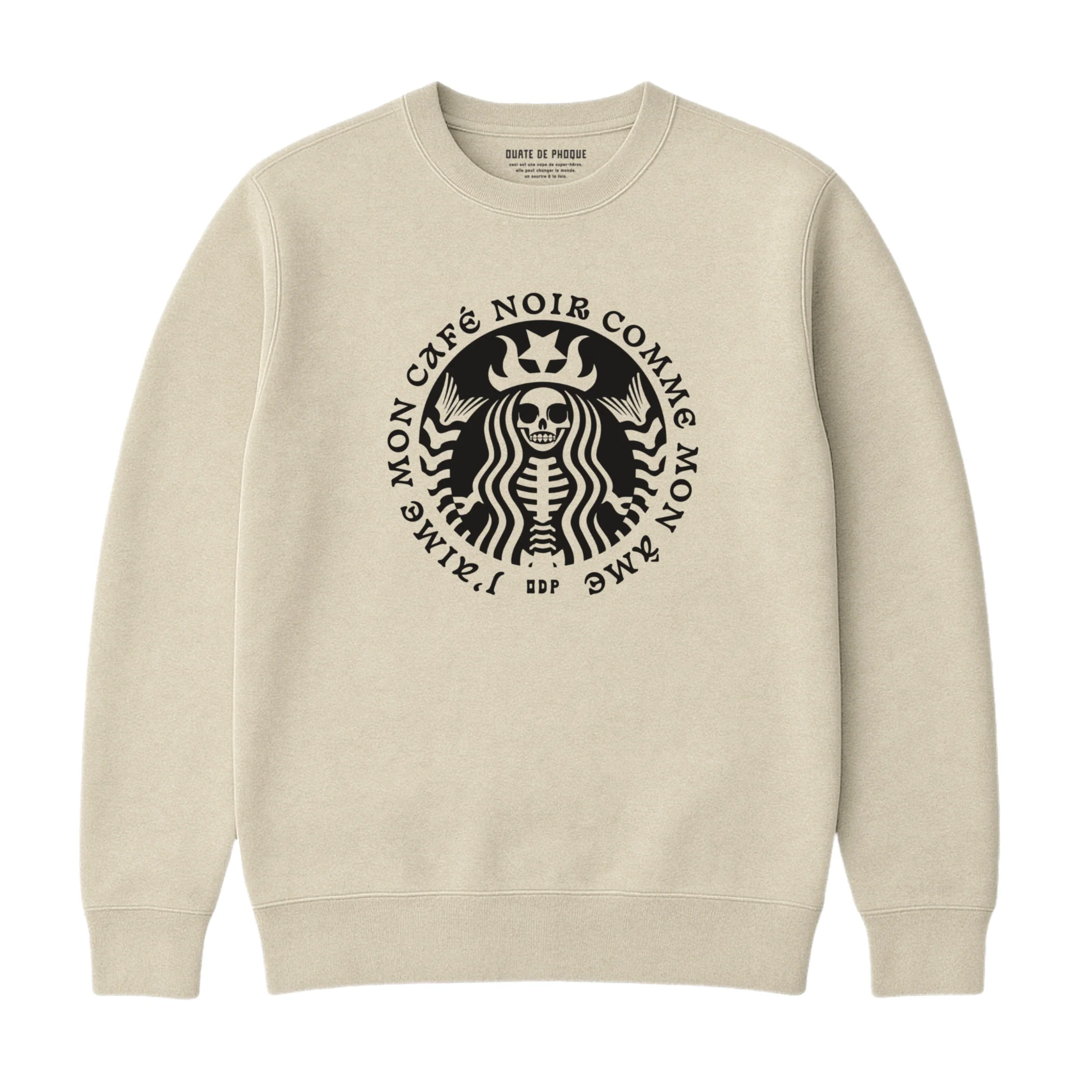Sweatshirt Café Comme Mon Âme - Image 2