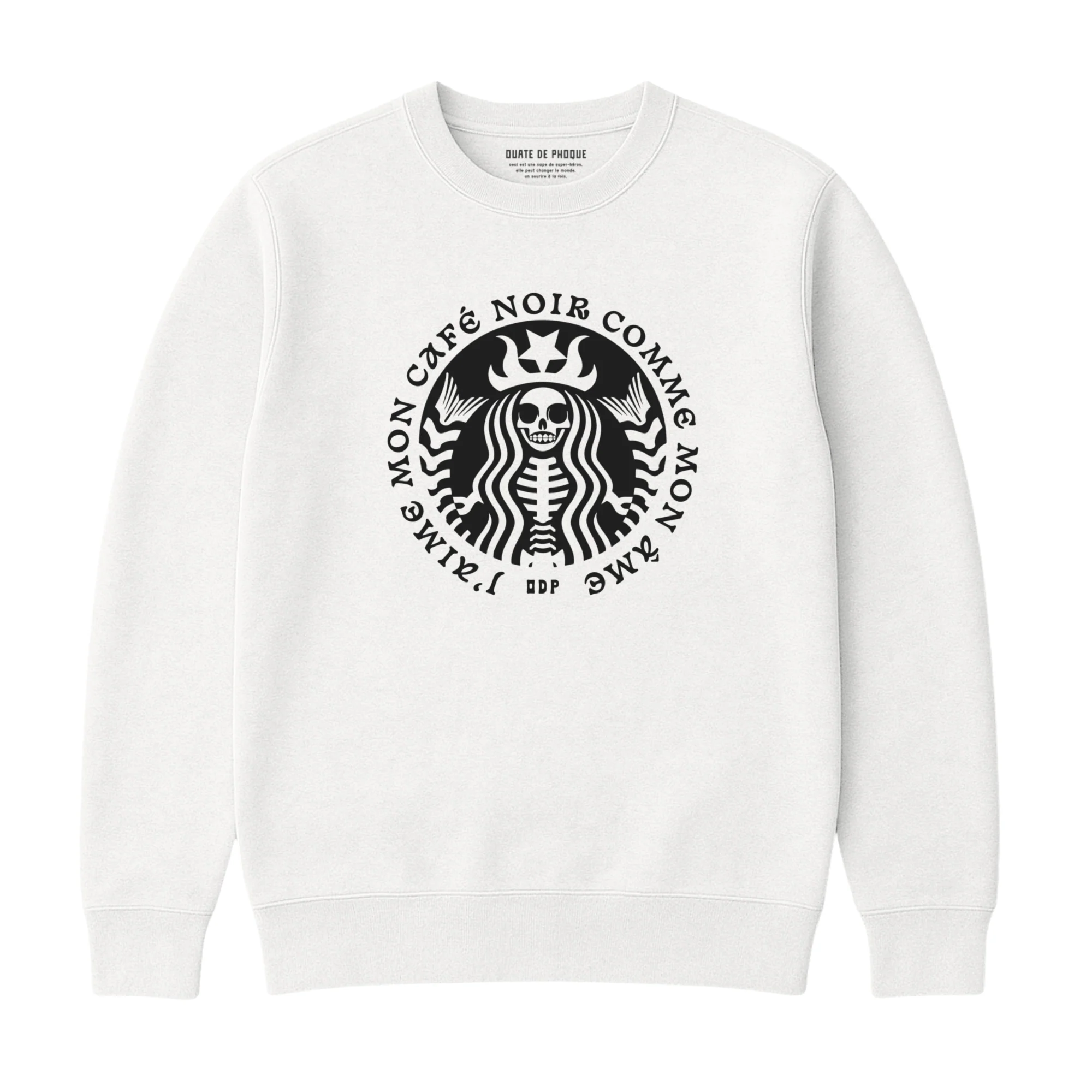 Sweatshirt Café Comme Mon Âme - Image 3