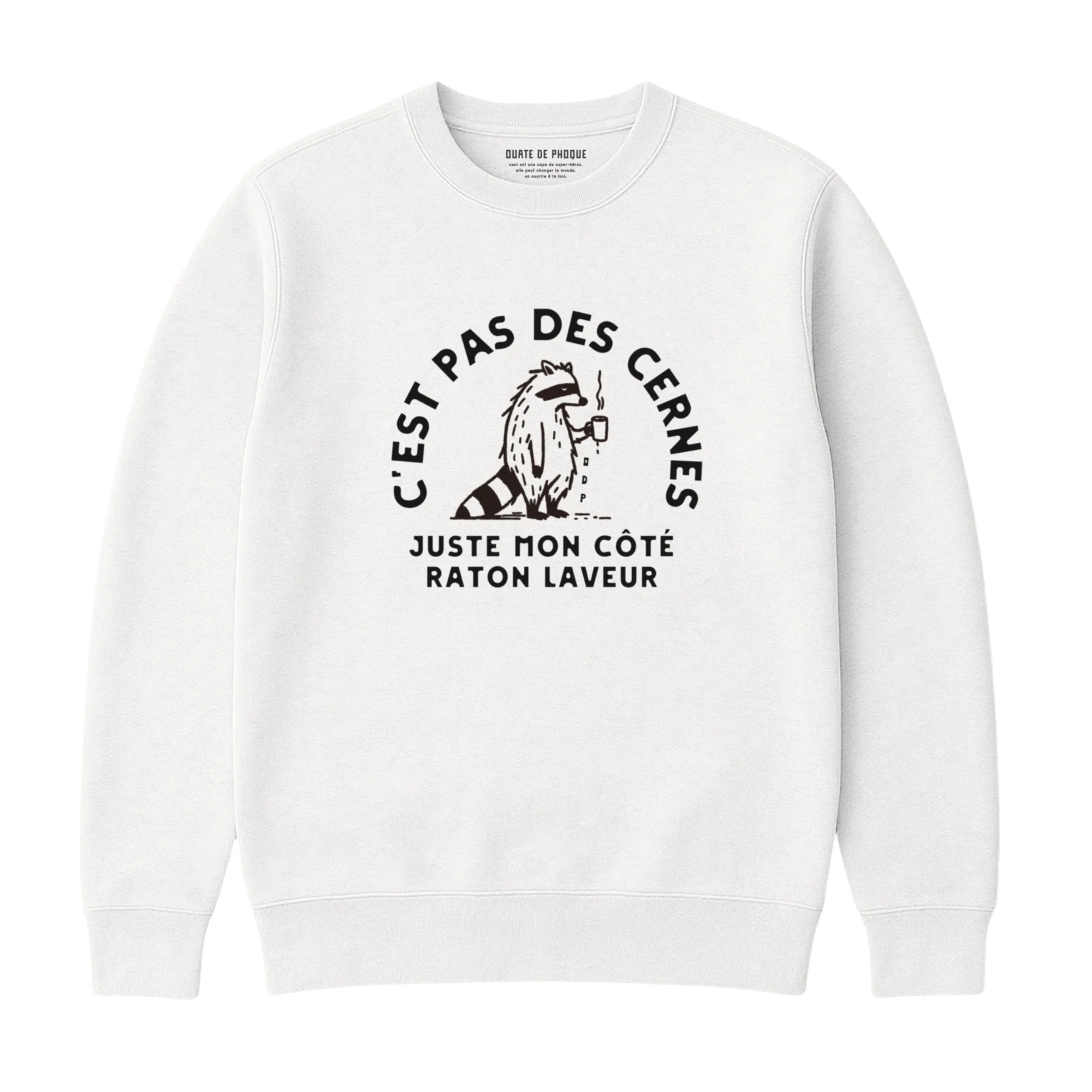 Sweatshirt Cernes Raton Laveur - Image 2