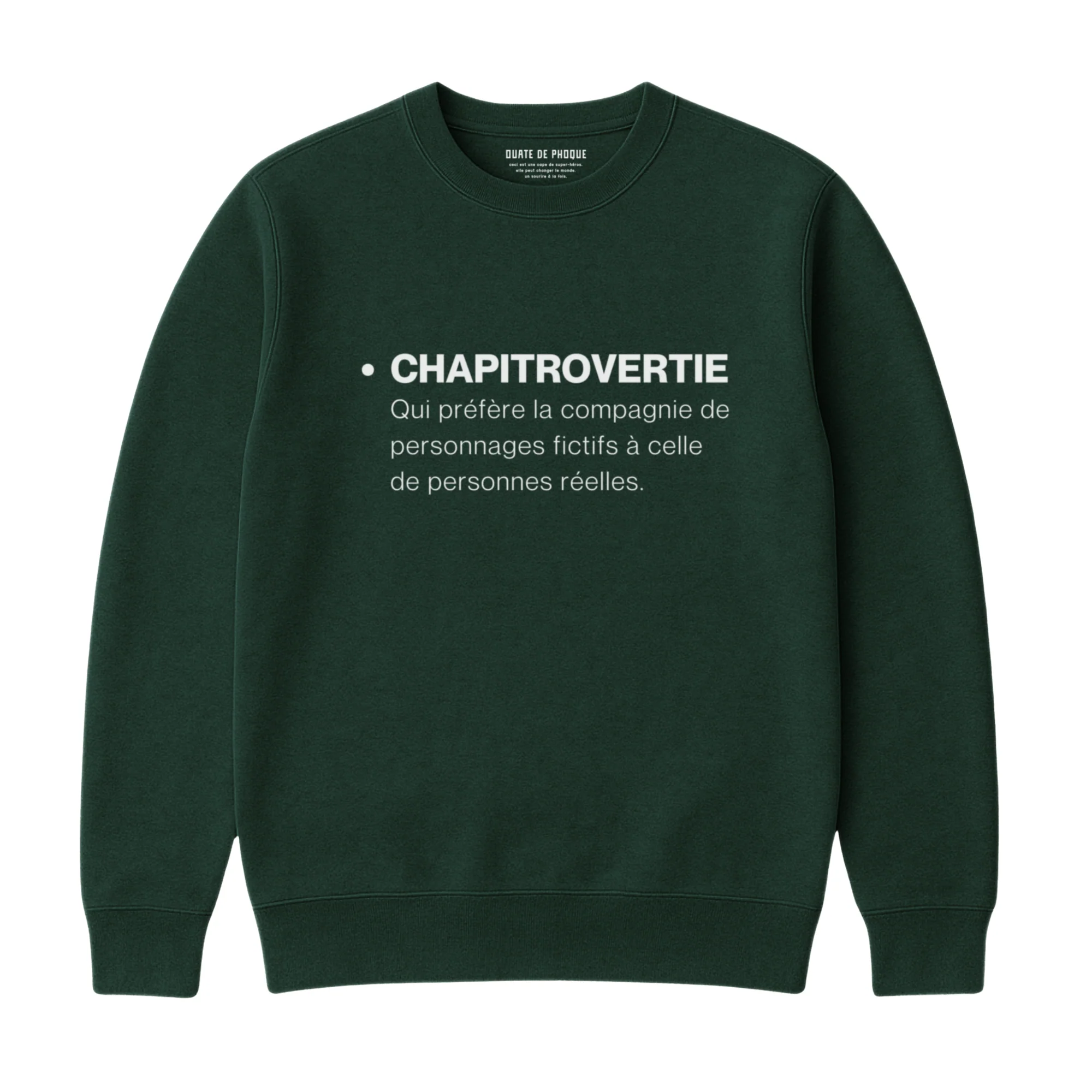 Sweatshirt Chapitrovertie - Image 3