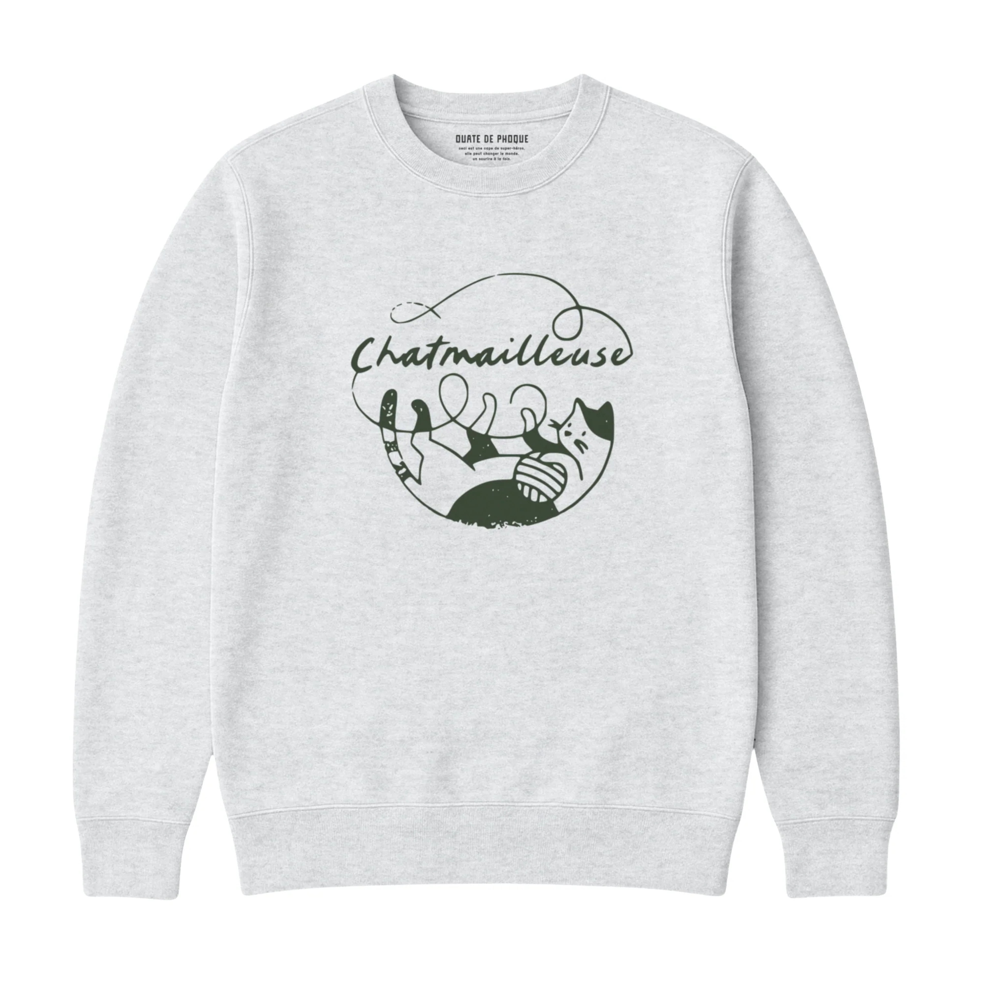 Sweatshirt Chatmailleuse - Image 2