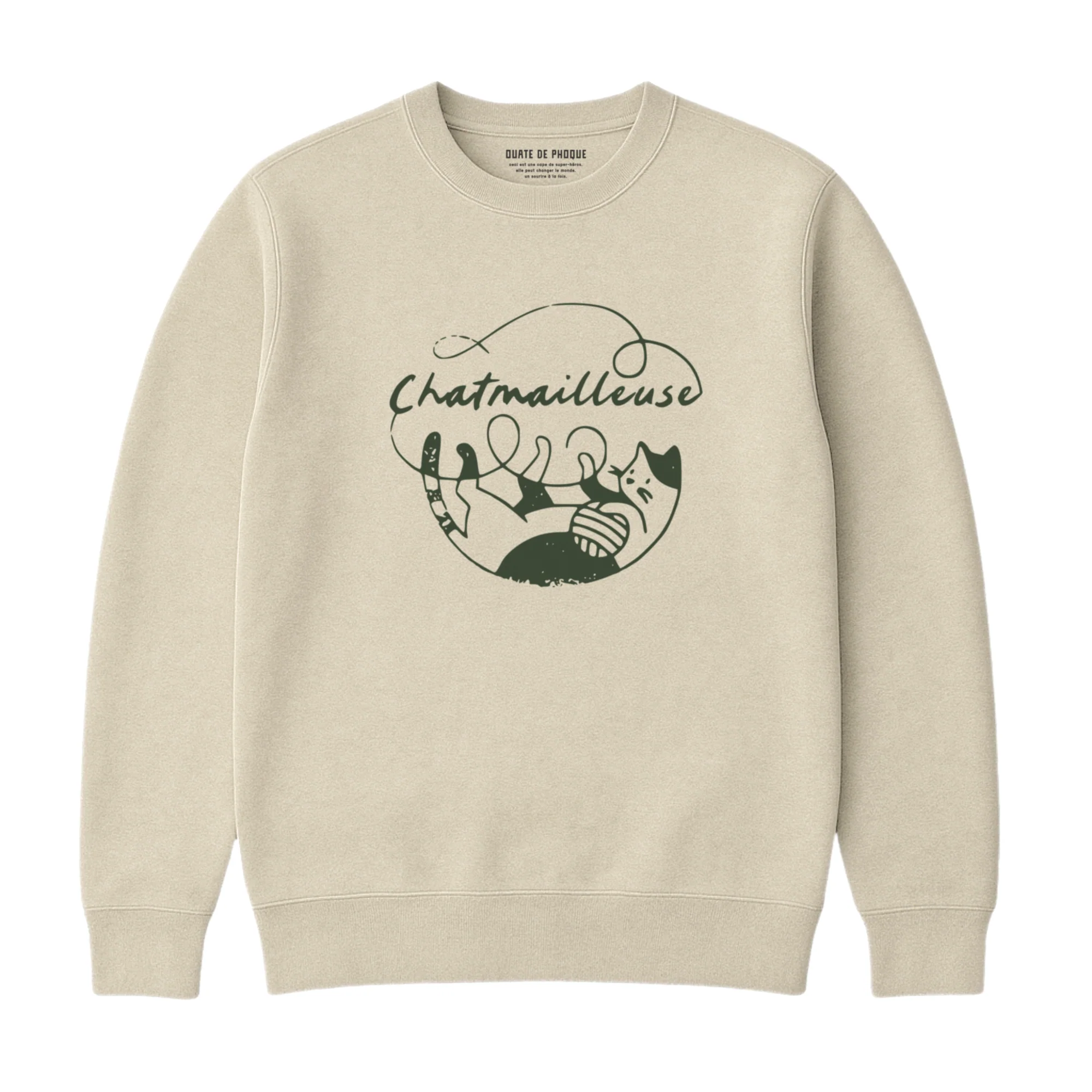 Sweatshirt Chatmailleuse - Image 3