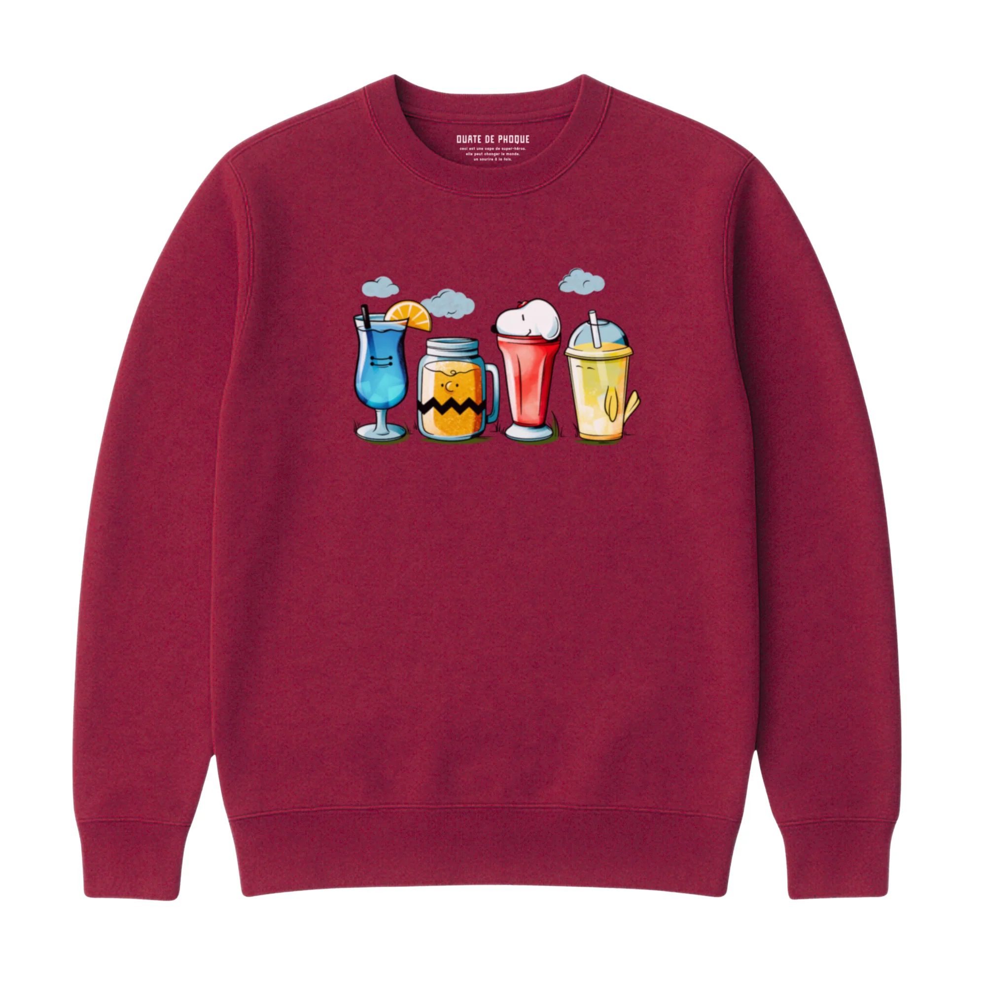 Sweatshirt Cocktails Snoopy - Image 3