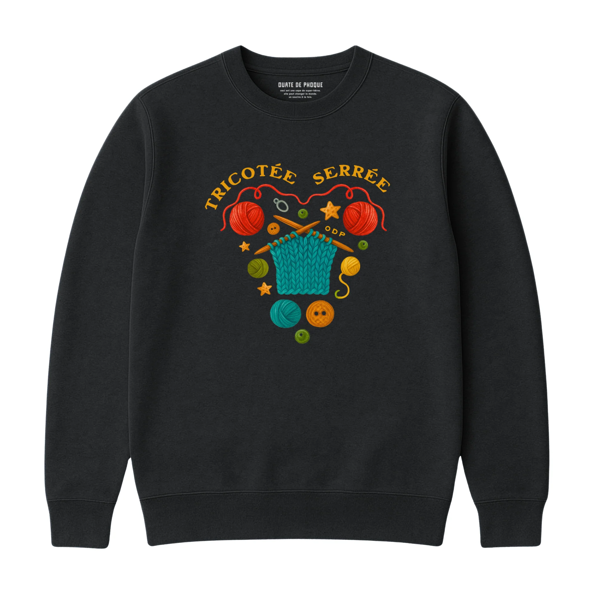 Sweatshirt Tricotée Serrée