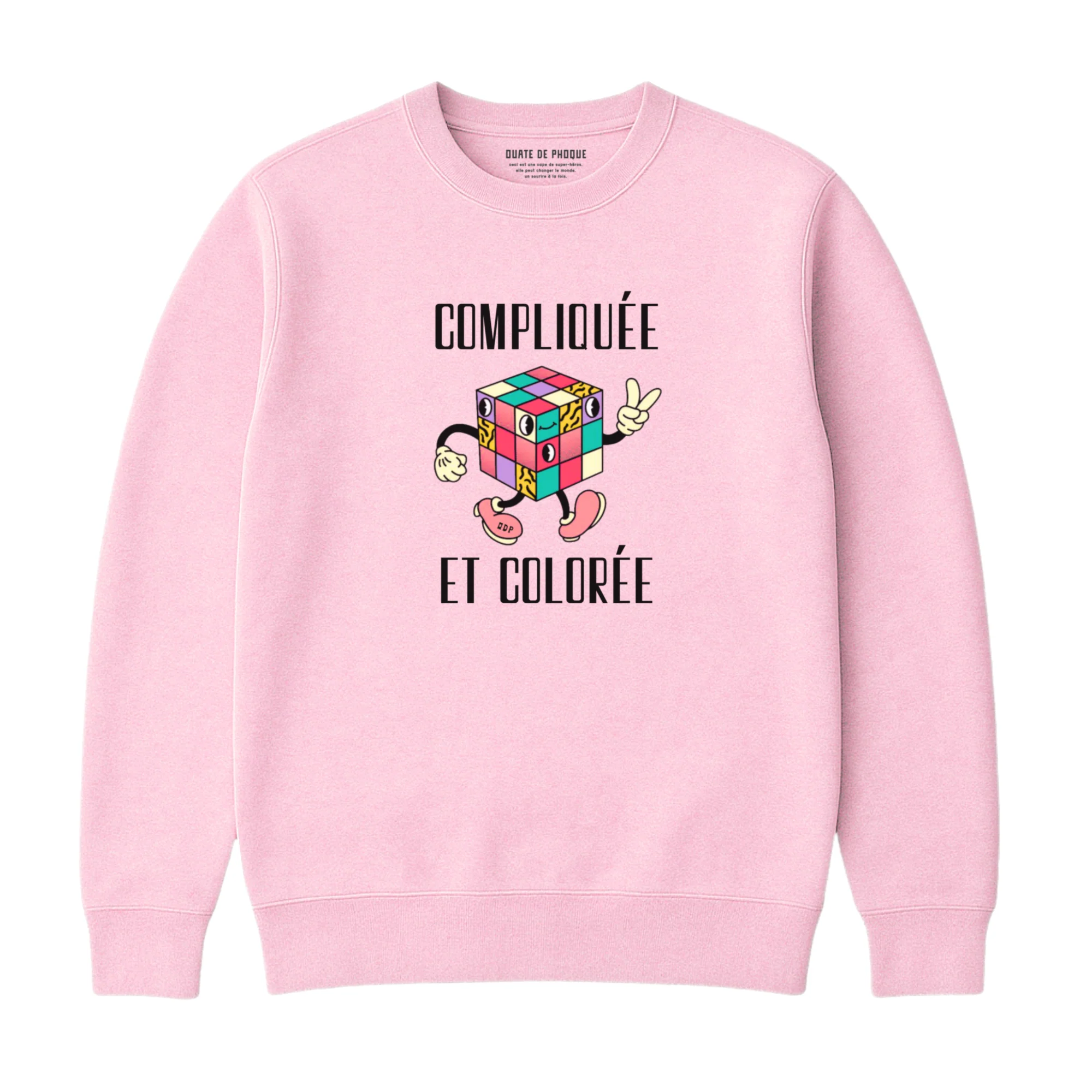 Sweatshirt Compliquée Et Colorée