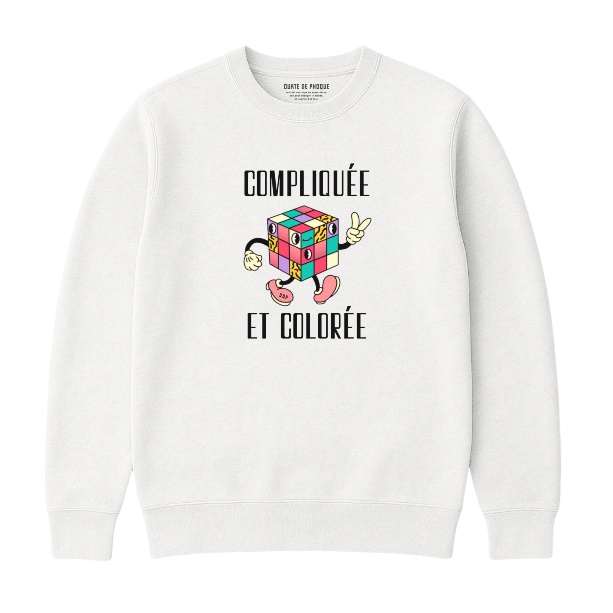 Sweatshirt Compliquée Et Colorée - Image 2