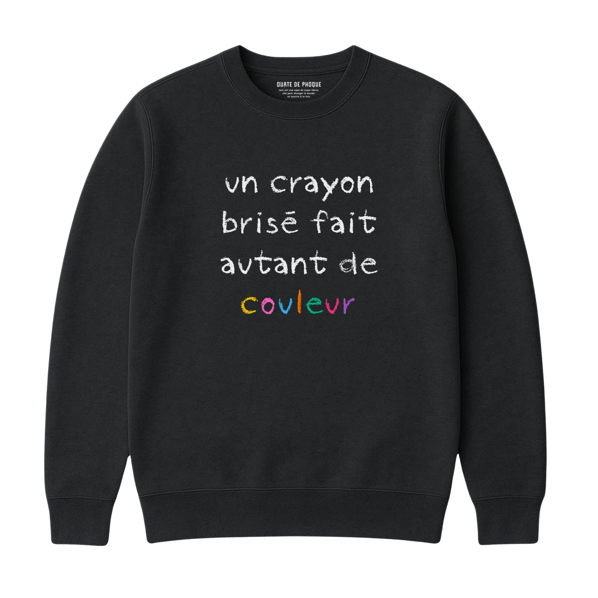 Sweatshirt Crayon Brisé