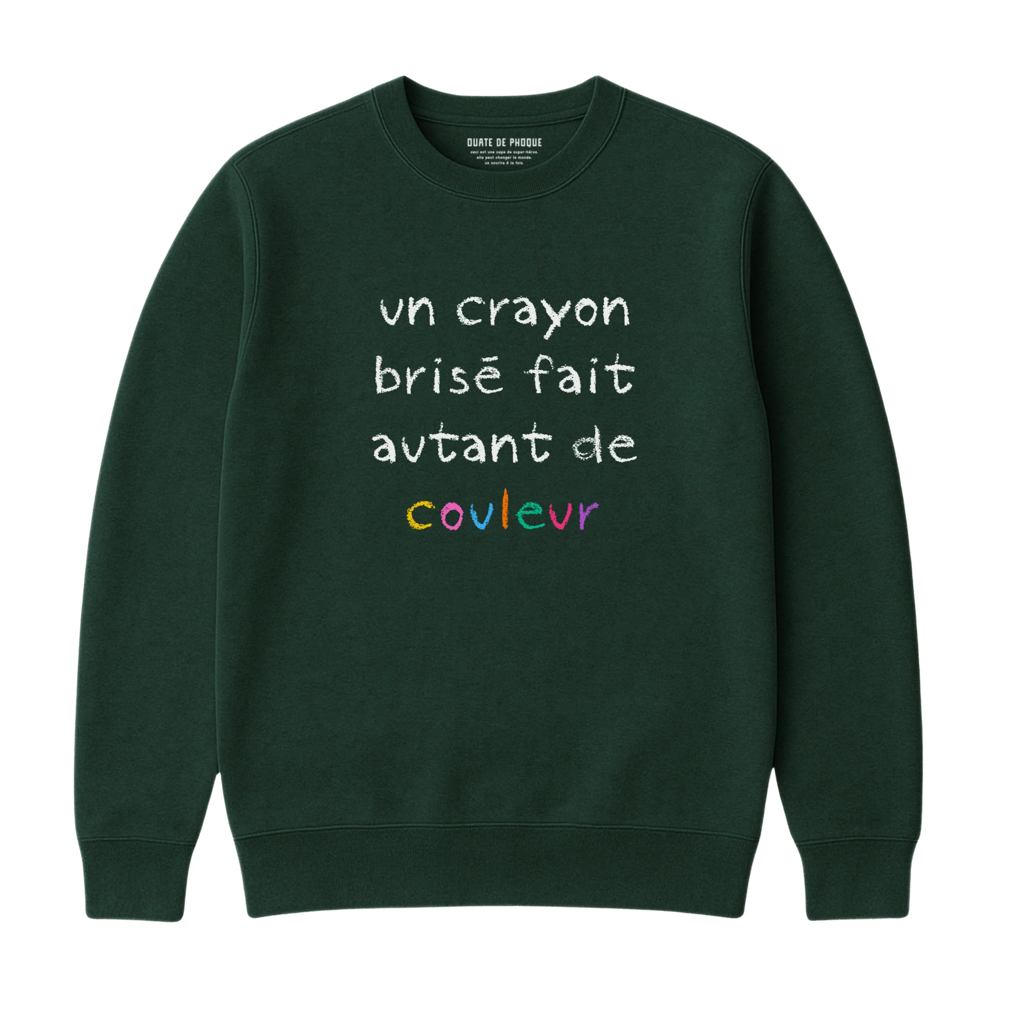 Sweatshirt Crayon Brisé - Image 3