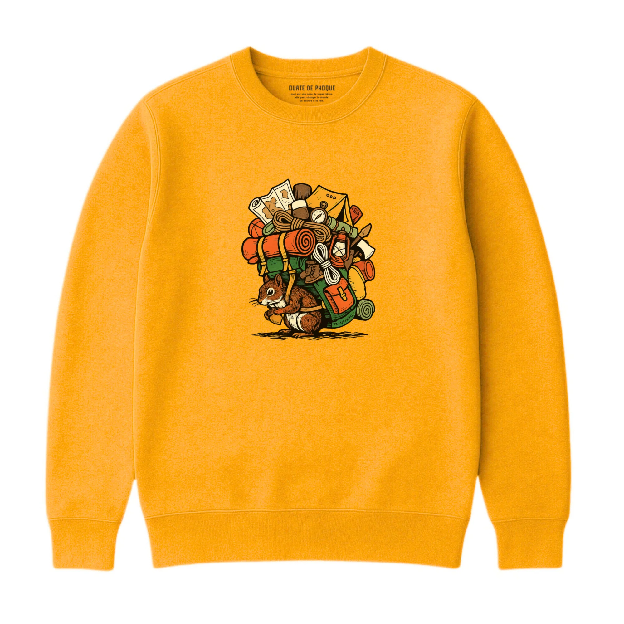 Sweatshirt Écureuil Camping - Image 2