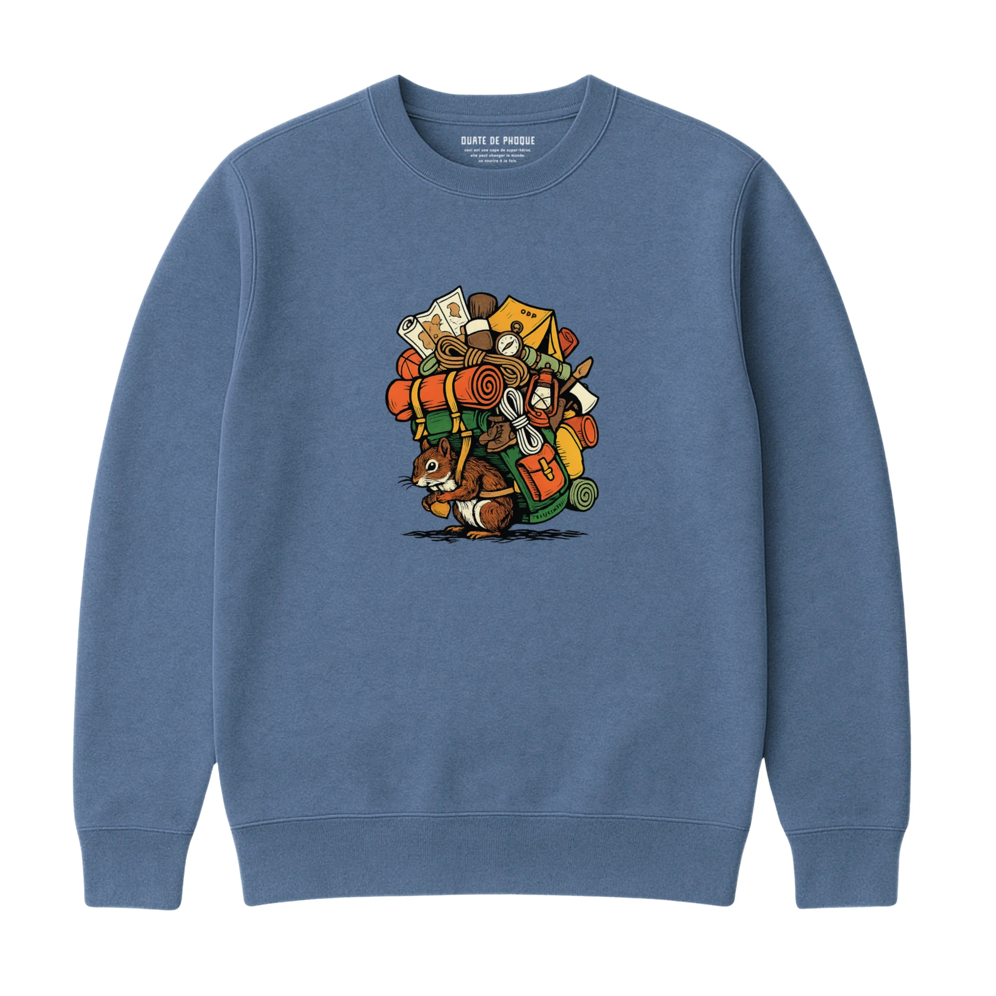 Sweatshirt Écureuil Camping - Image 3