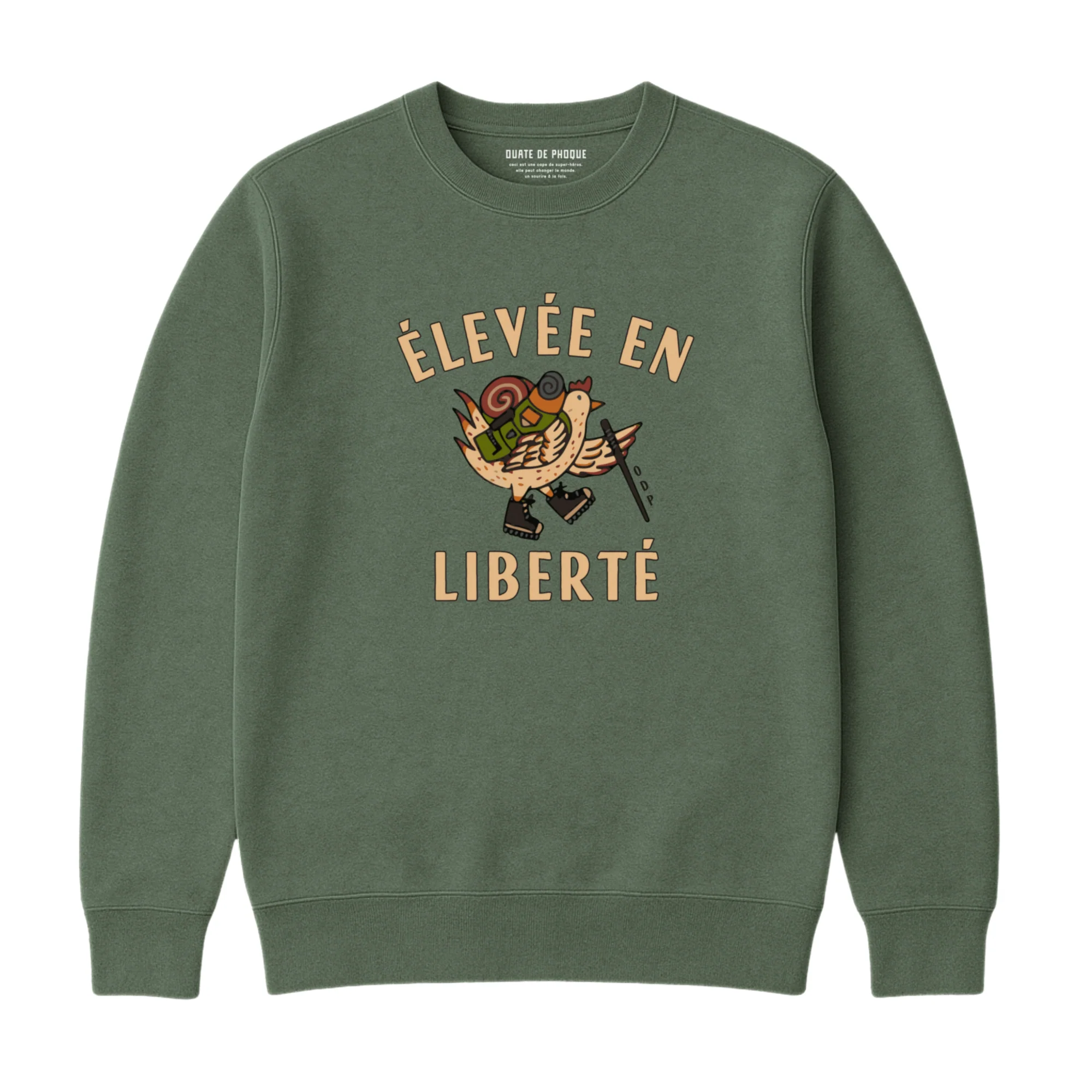 Sweatshirt Élevée En Liberté