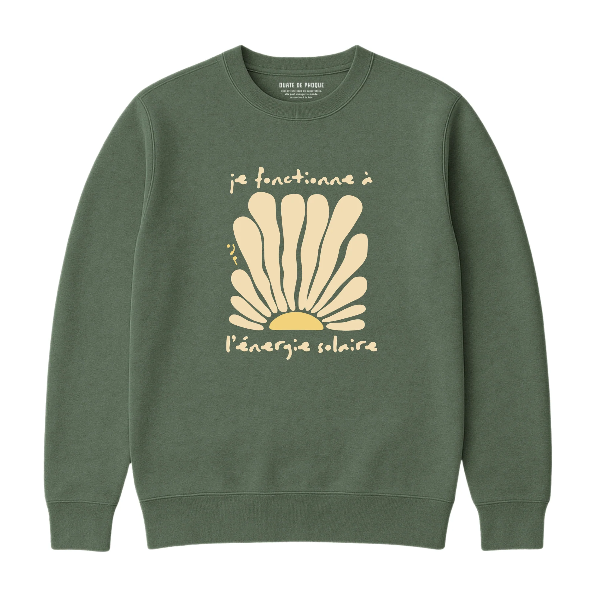 Sweatshirt Énergie Solaire