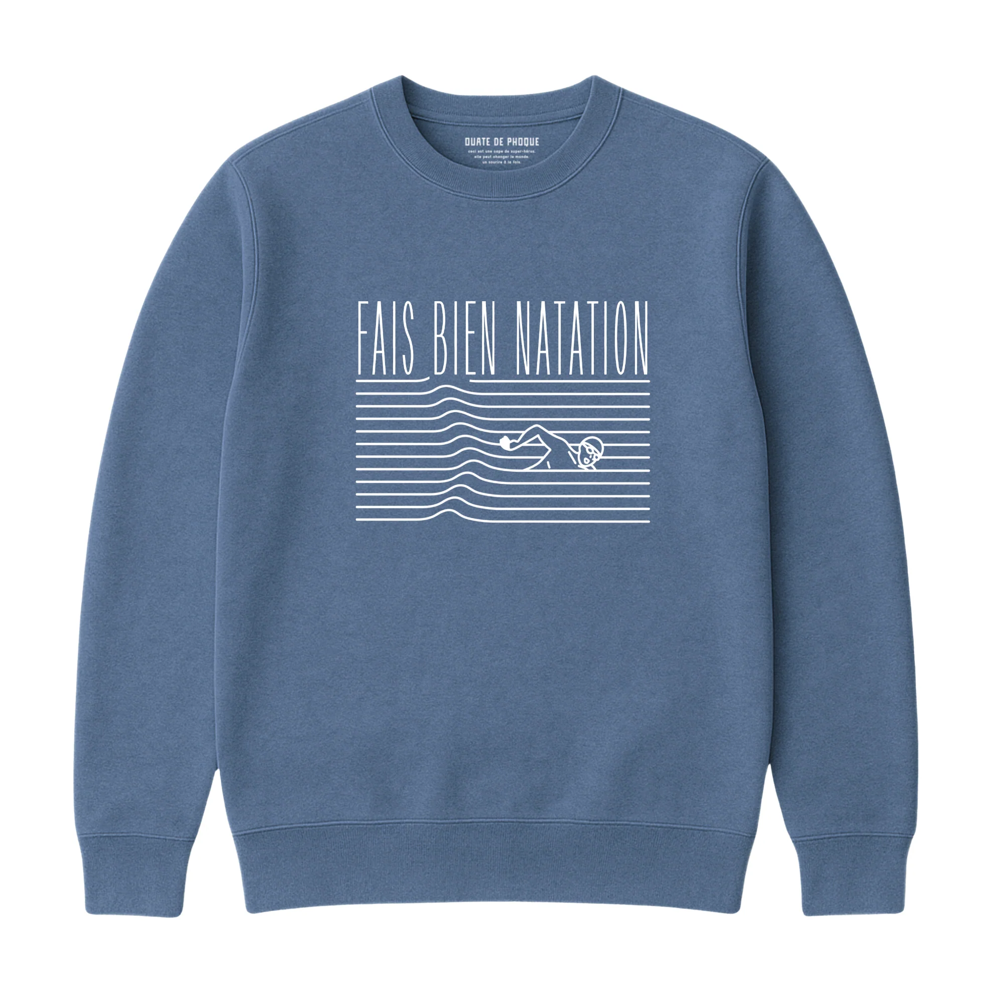 Sweatshirt Fais Bien Natation