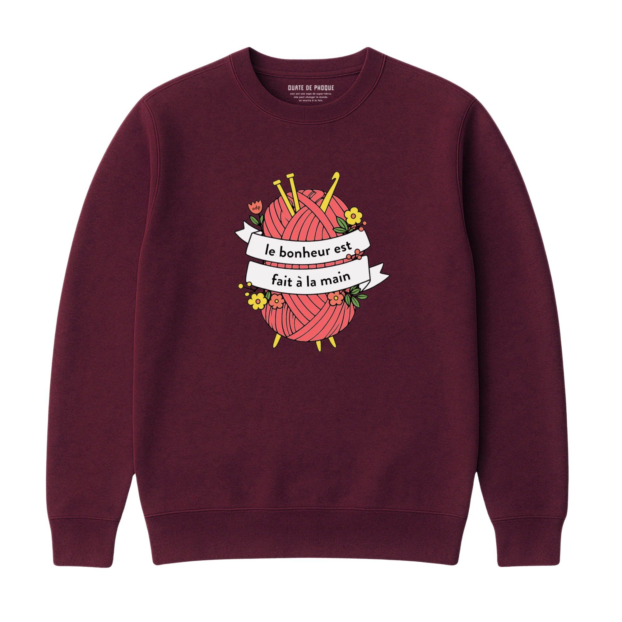 Sweatshirt Fait À La Main