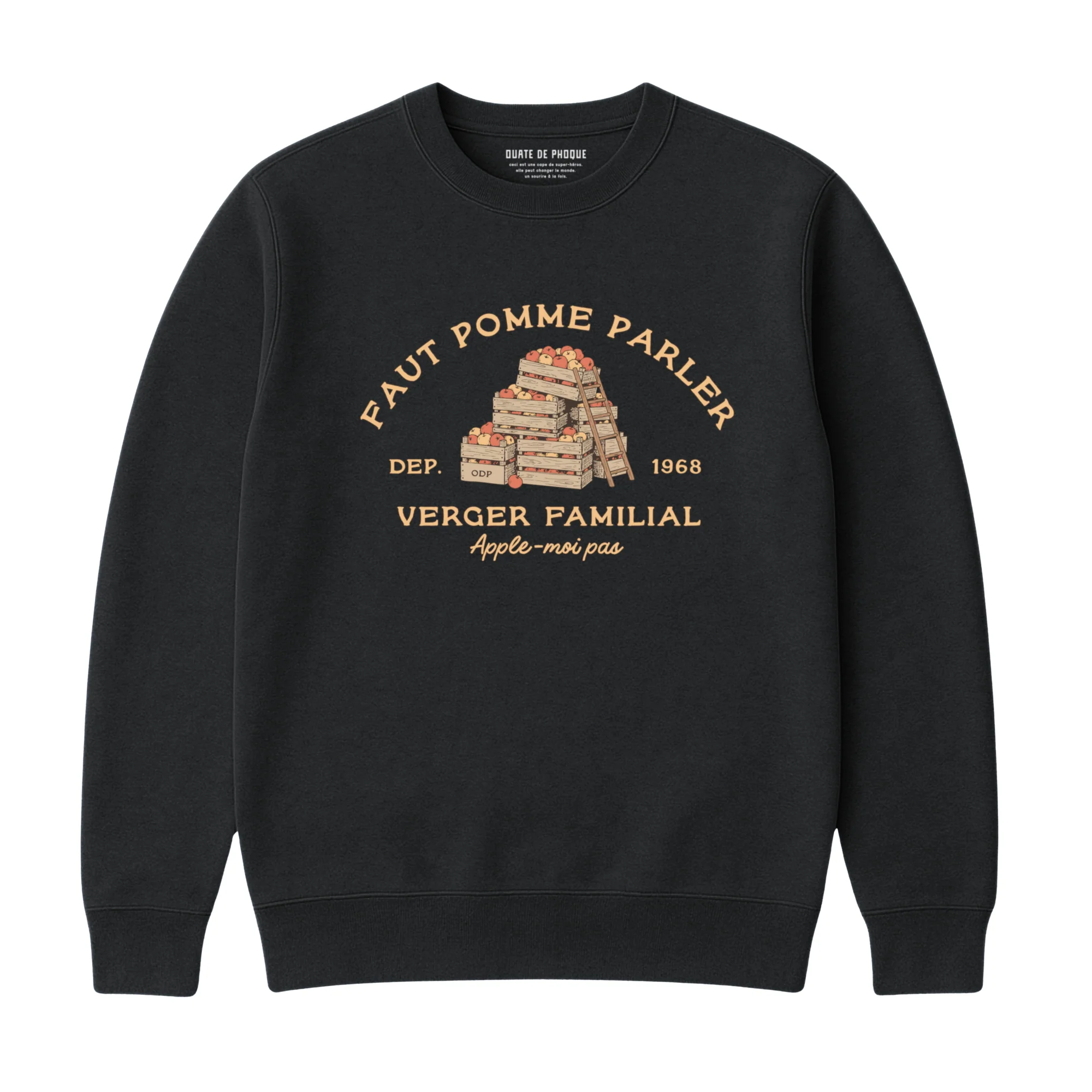 Sweatshirt Faut Pomme Parler - Image 2