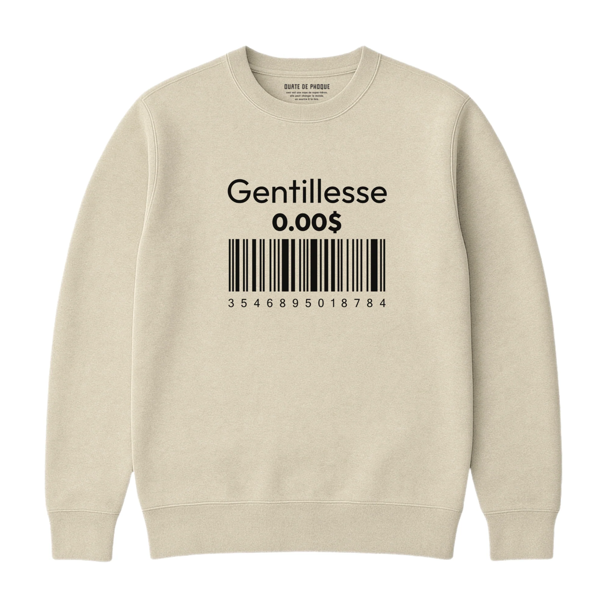 Sweatshirt Gentillesse