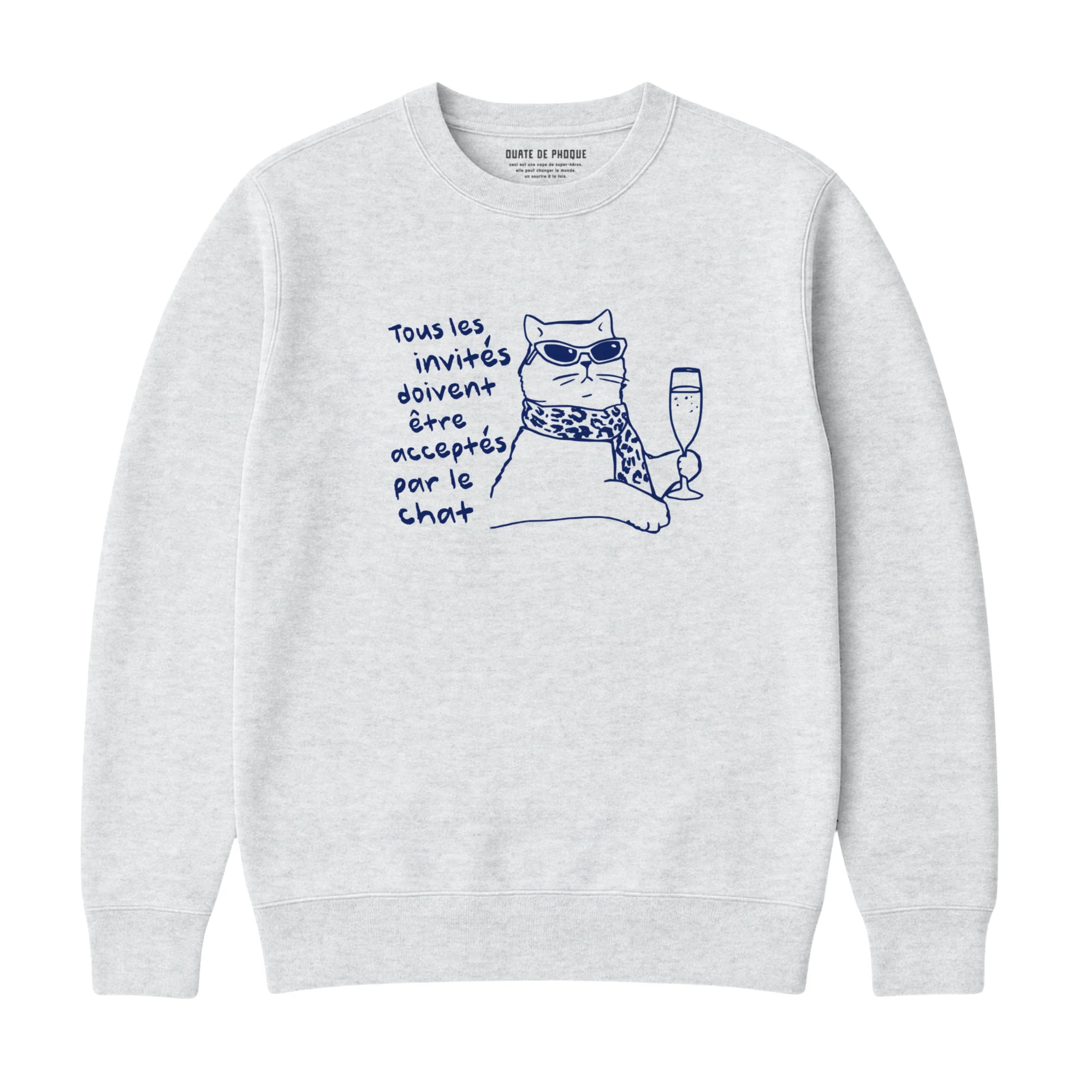Sweatshirt Invités Chat