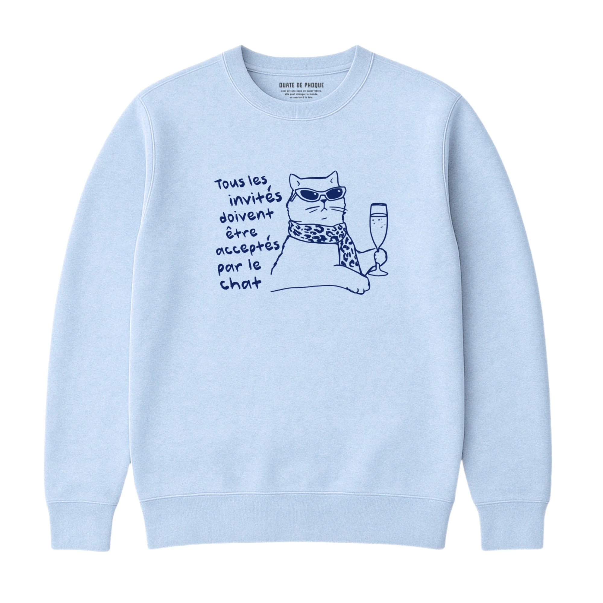 Sweatshirt Invités Chat - Image 2
