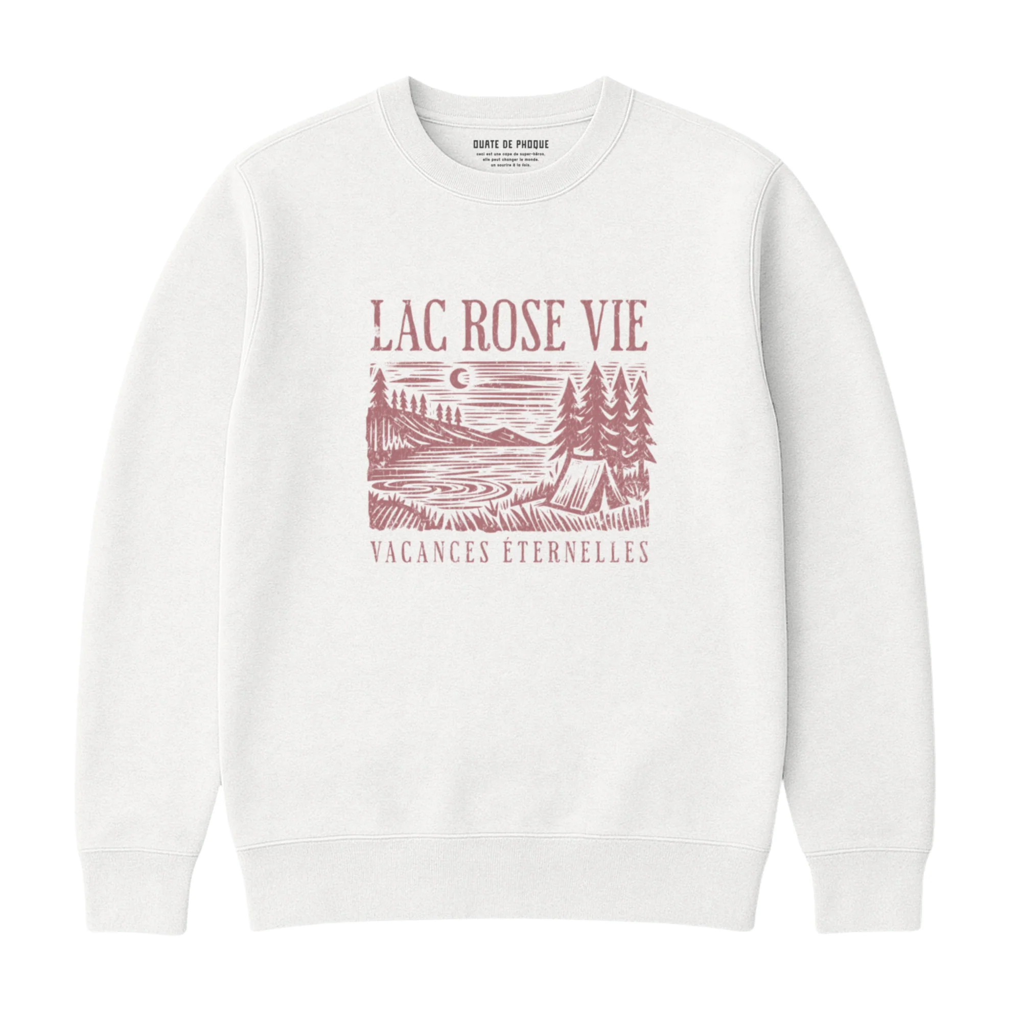 Sweatshirt Lac Rose Vie - Image 2