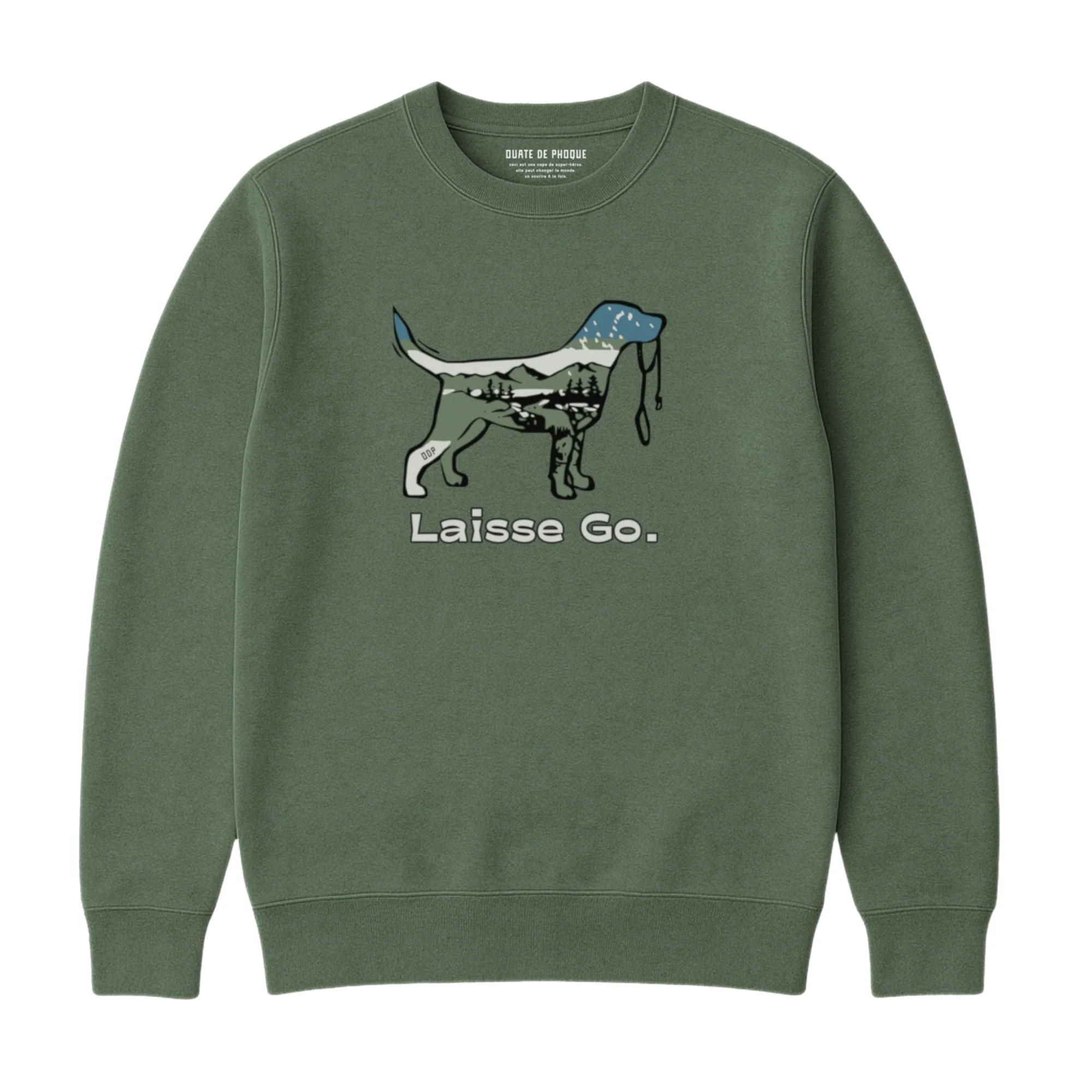 Sweatshirt Laisse Go