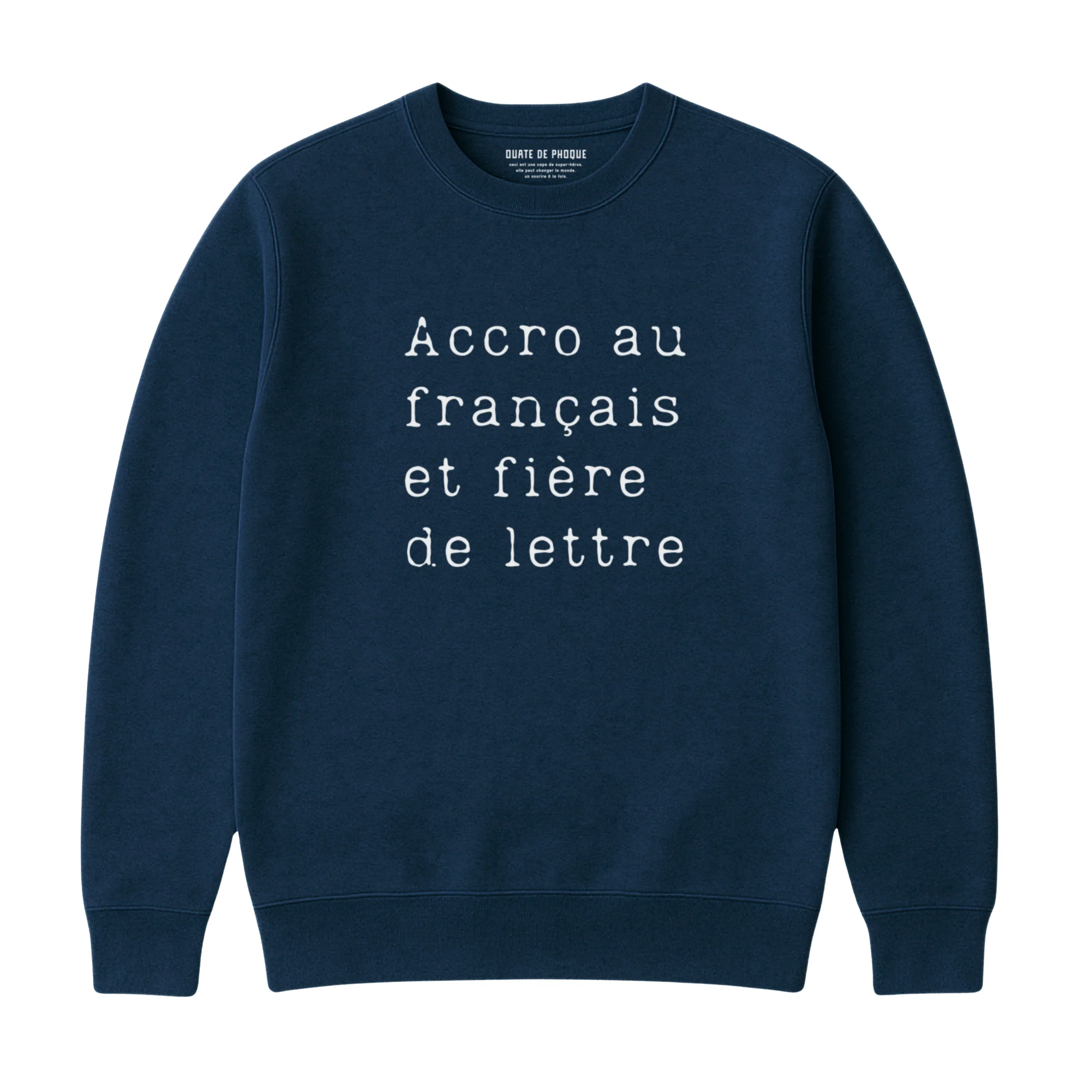 Sweatshirt Fière De Lettre - Image 2