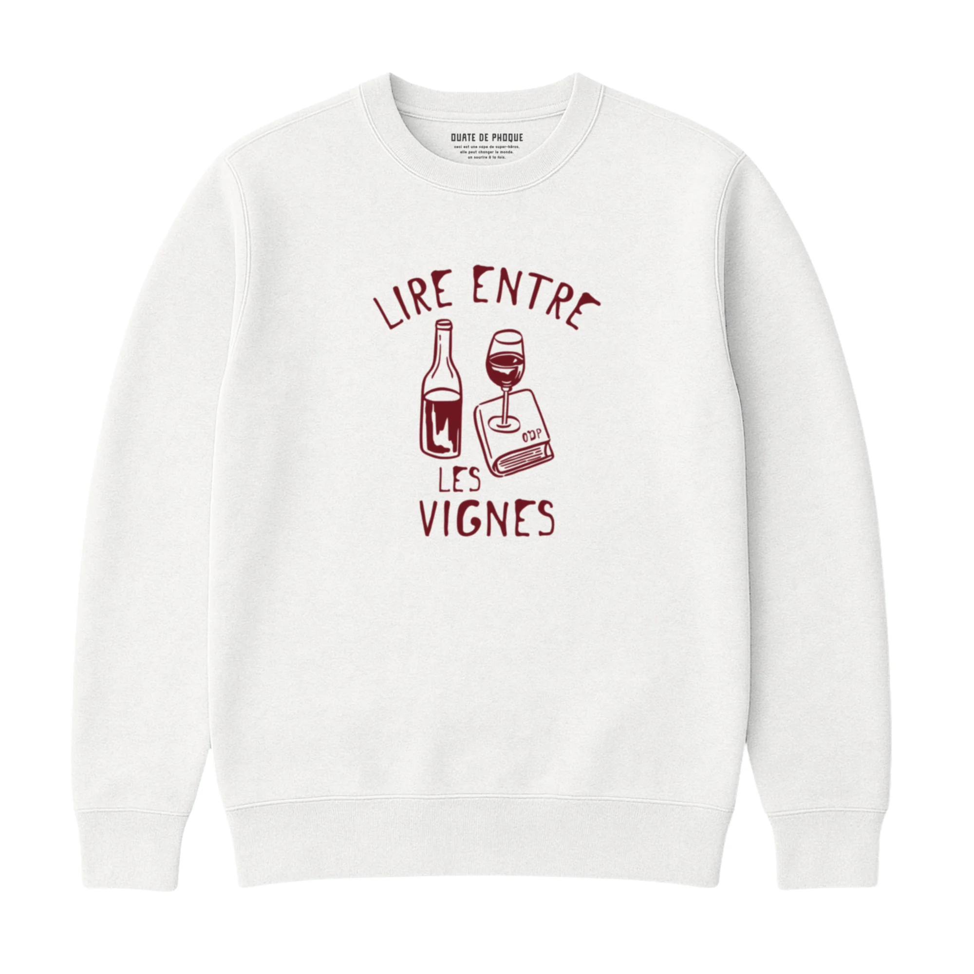 Sweatshirt Lire Entre Les Vignes - Image 2
