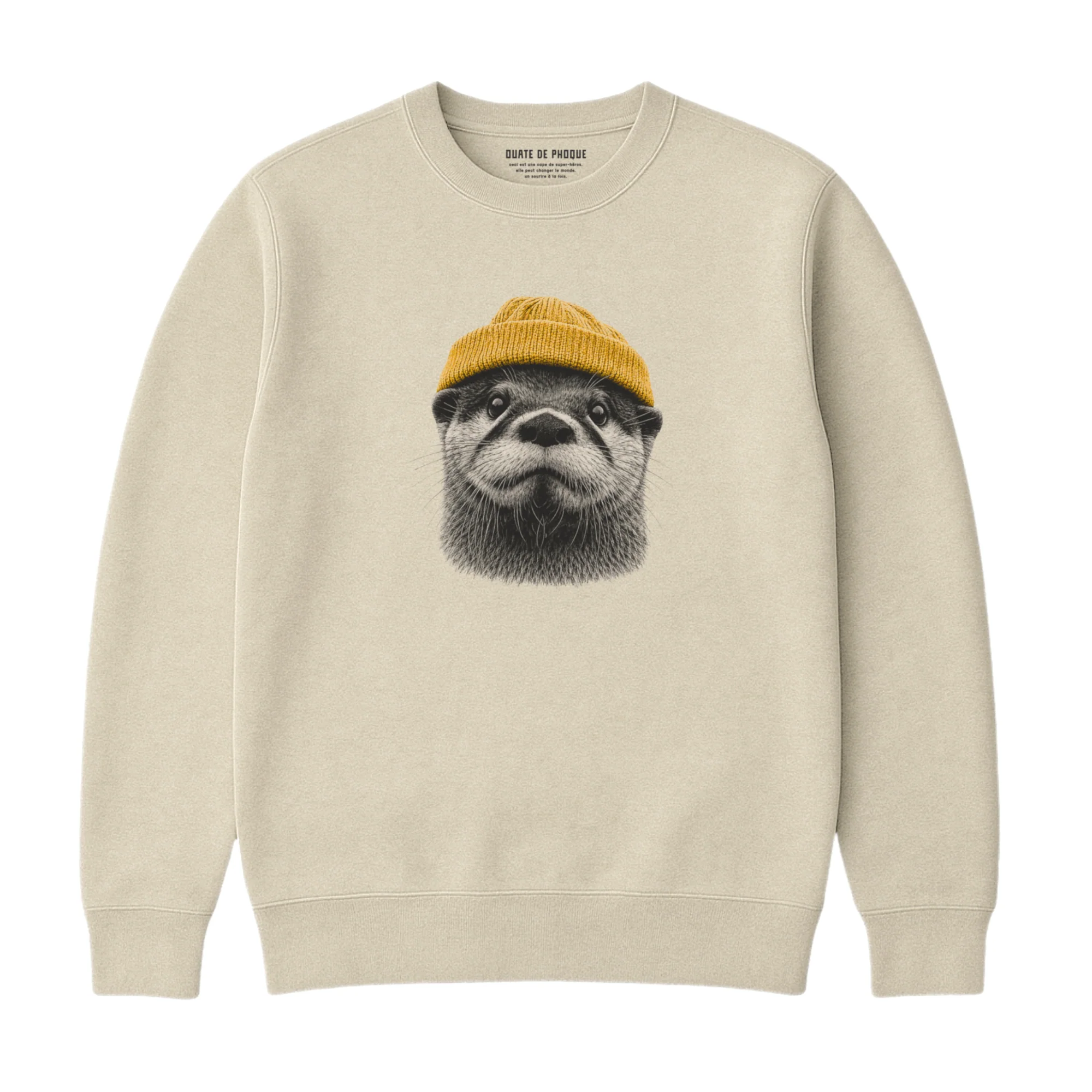 Sweatshirt Loutre Vintage