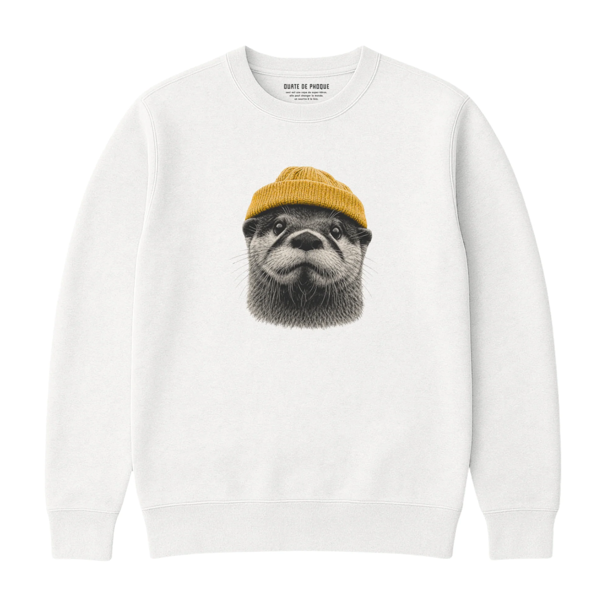 Sweatshirt Loutre Vintage - Image 3
