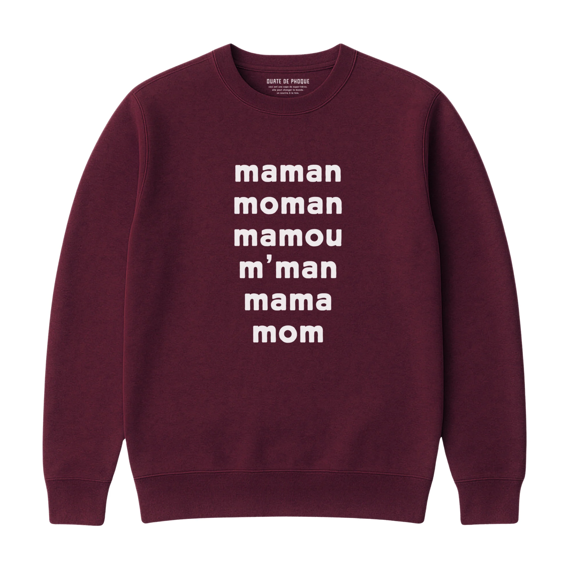 Sweatshirt Maman Moman