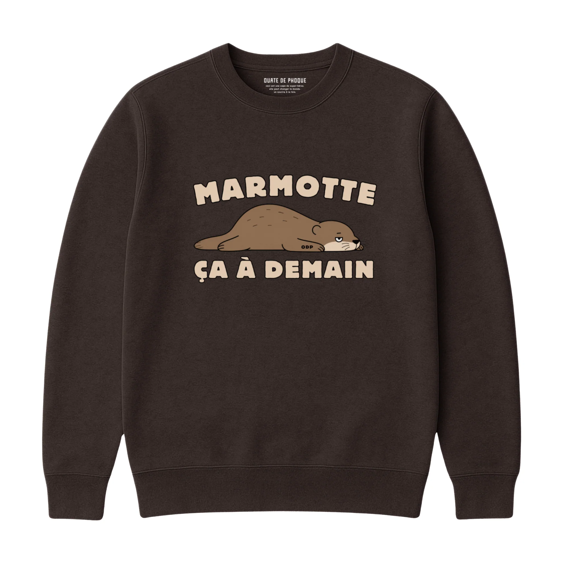 Sweatshirt Marmotte