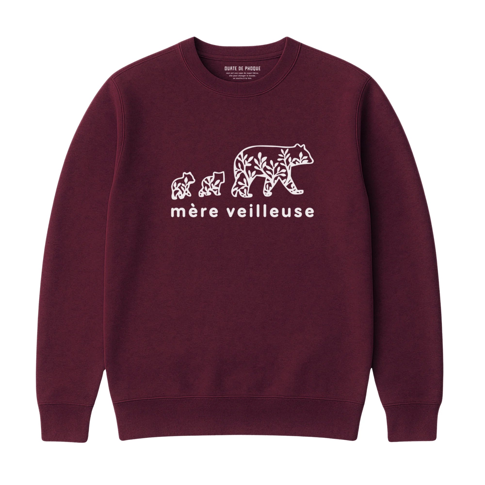 Sweatshirt Mère Veilleuse Ours
