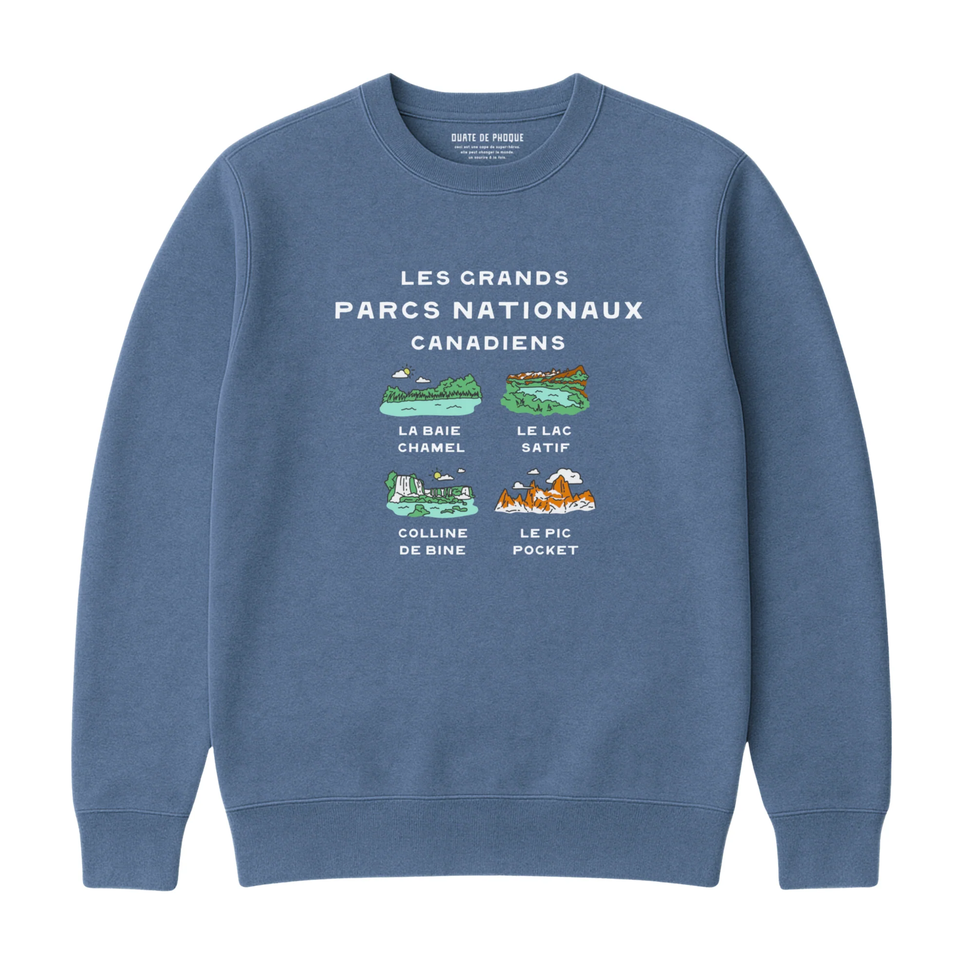 Sweatshirt Parcs Nationaux