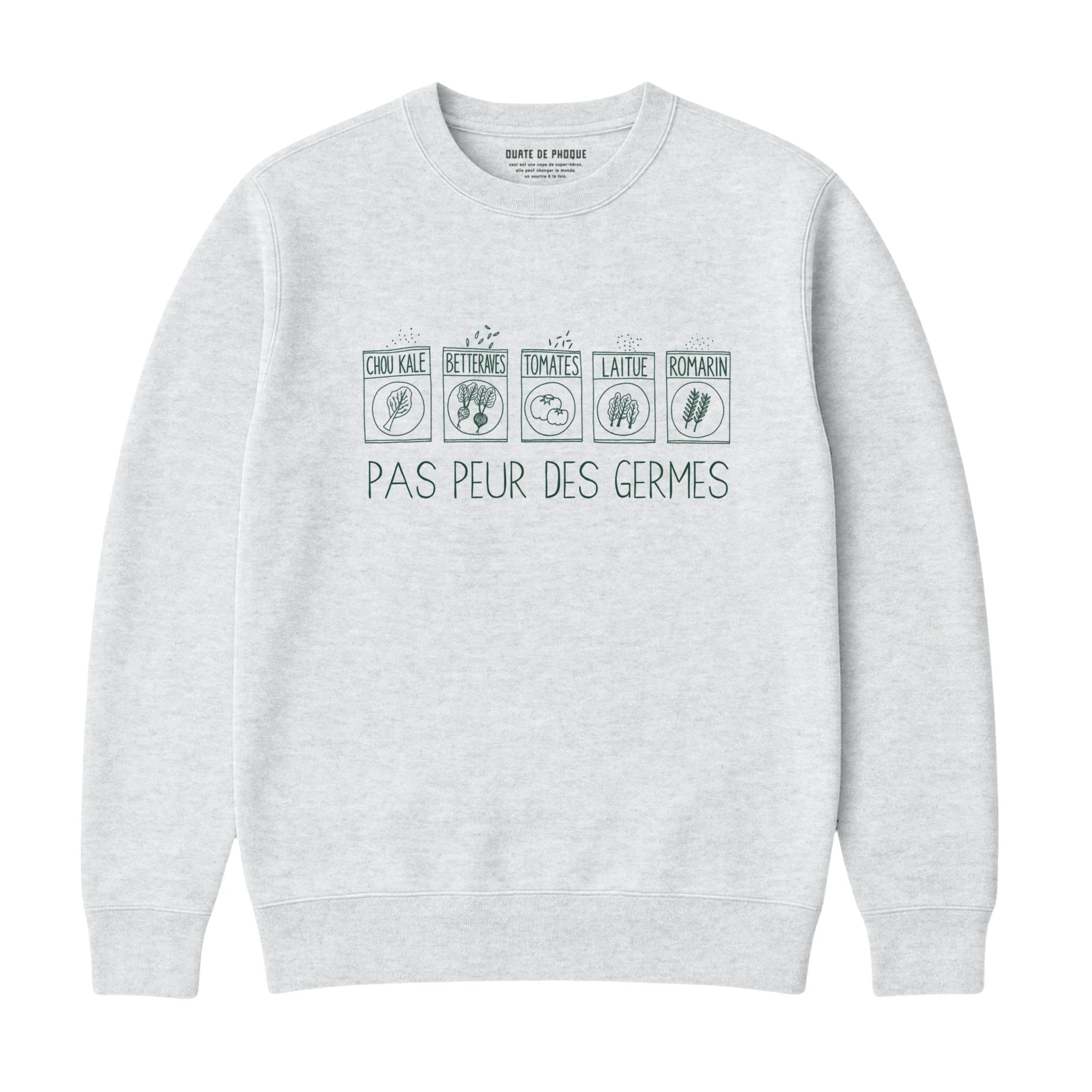 Sweatshirt Pas Peur Des Germes