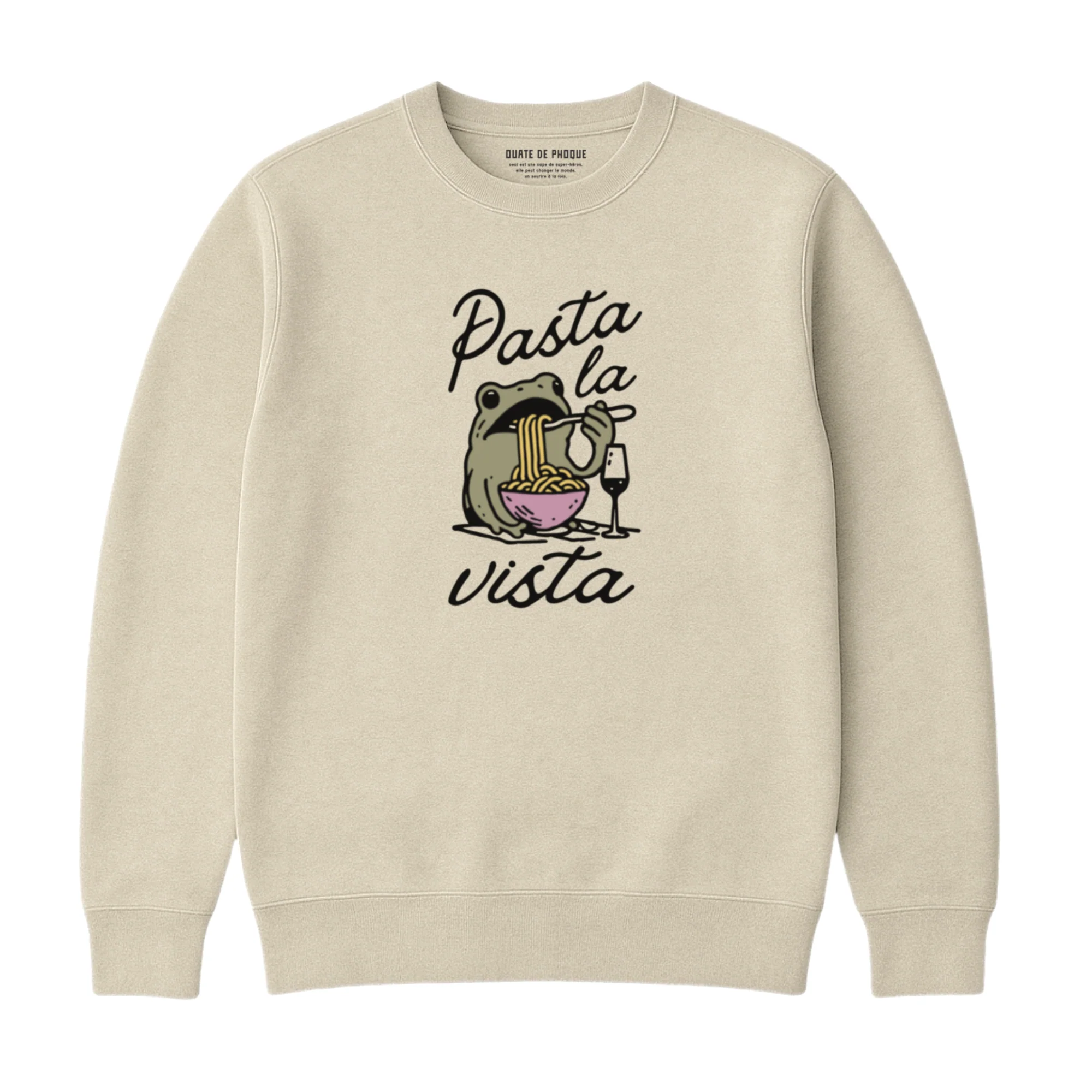 Sweatshirt Pasta La Vista