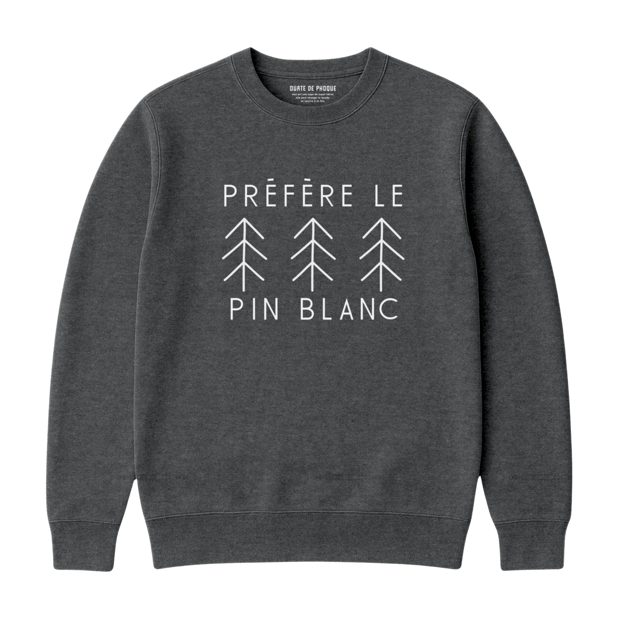 Sweatshirt Pin Blanc - Image 2